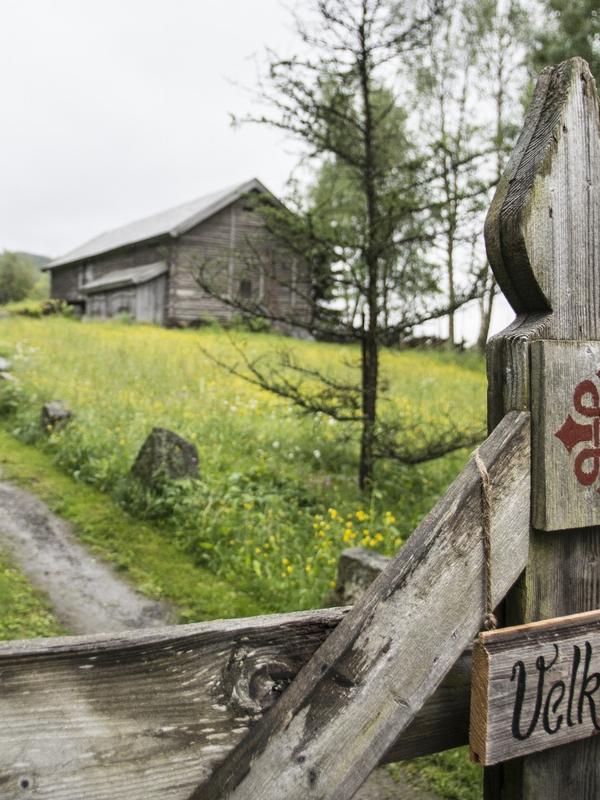 Borkerud pilgrim farm on the St. Olav Ways through Gudbrandsdalen, Eastern Norway