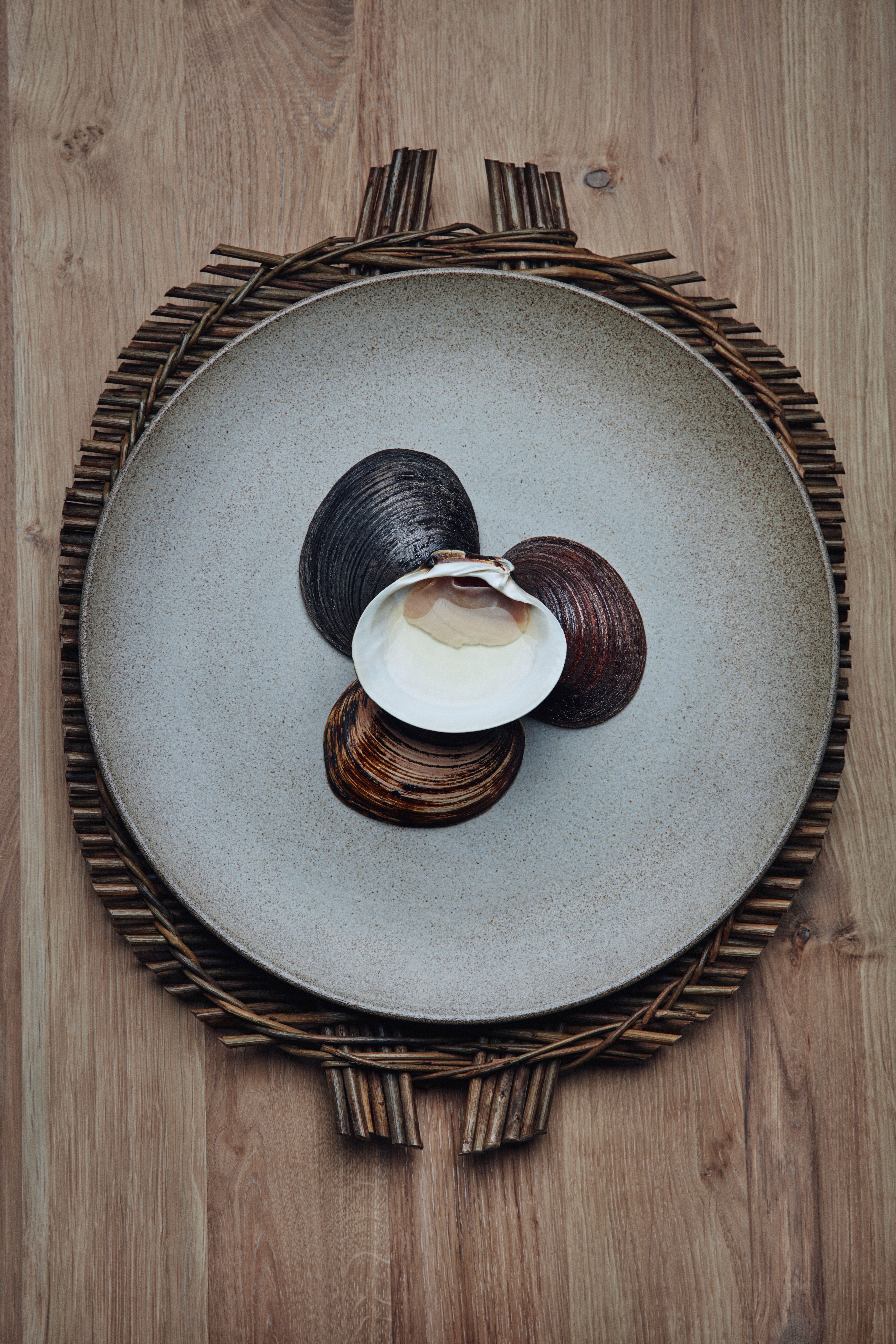 Food from restaurant Under, Southern Norway.