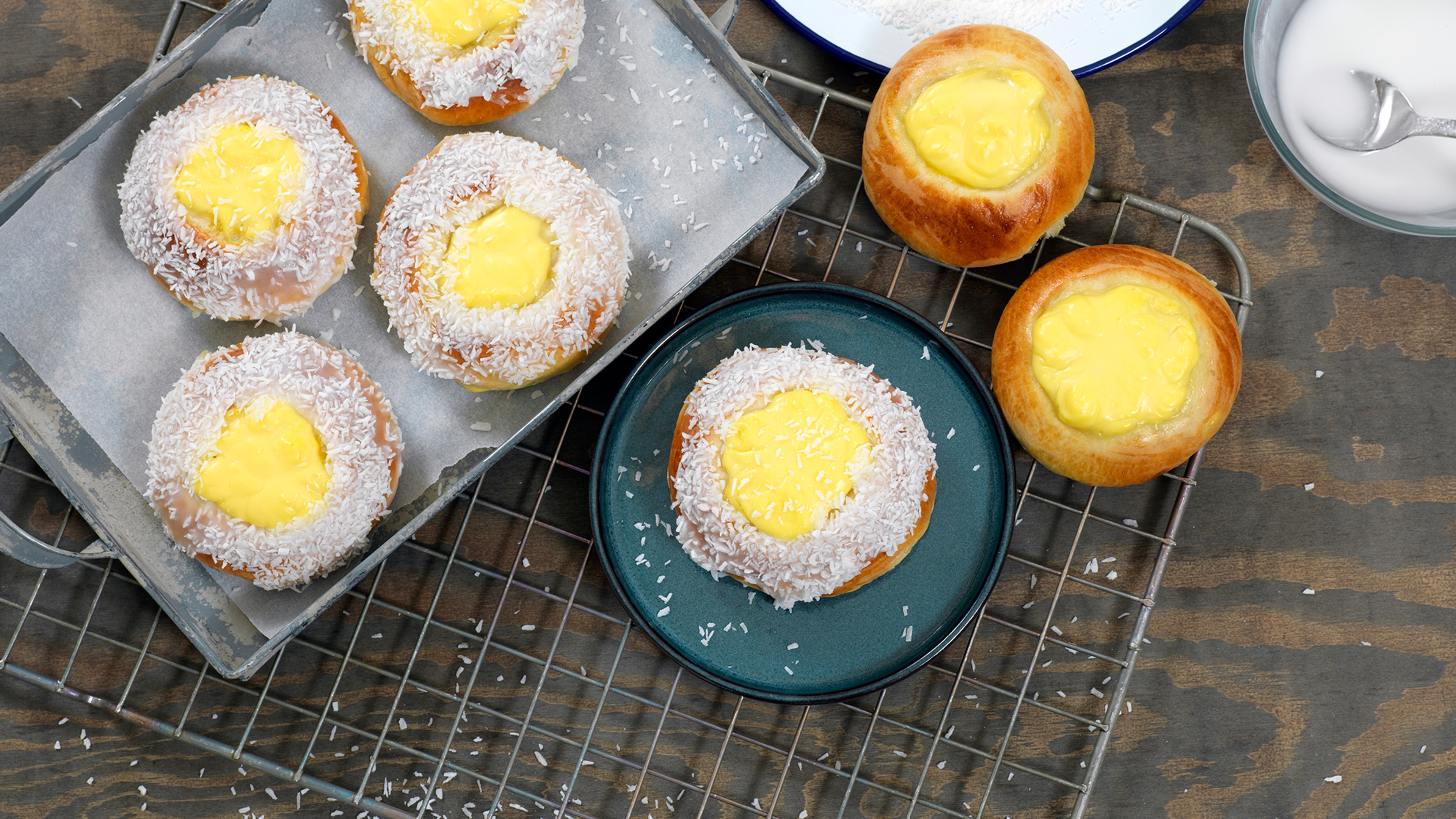 Skolebrød buns in Norway