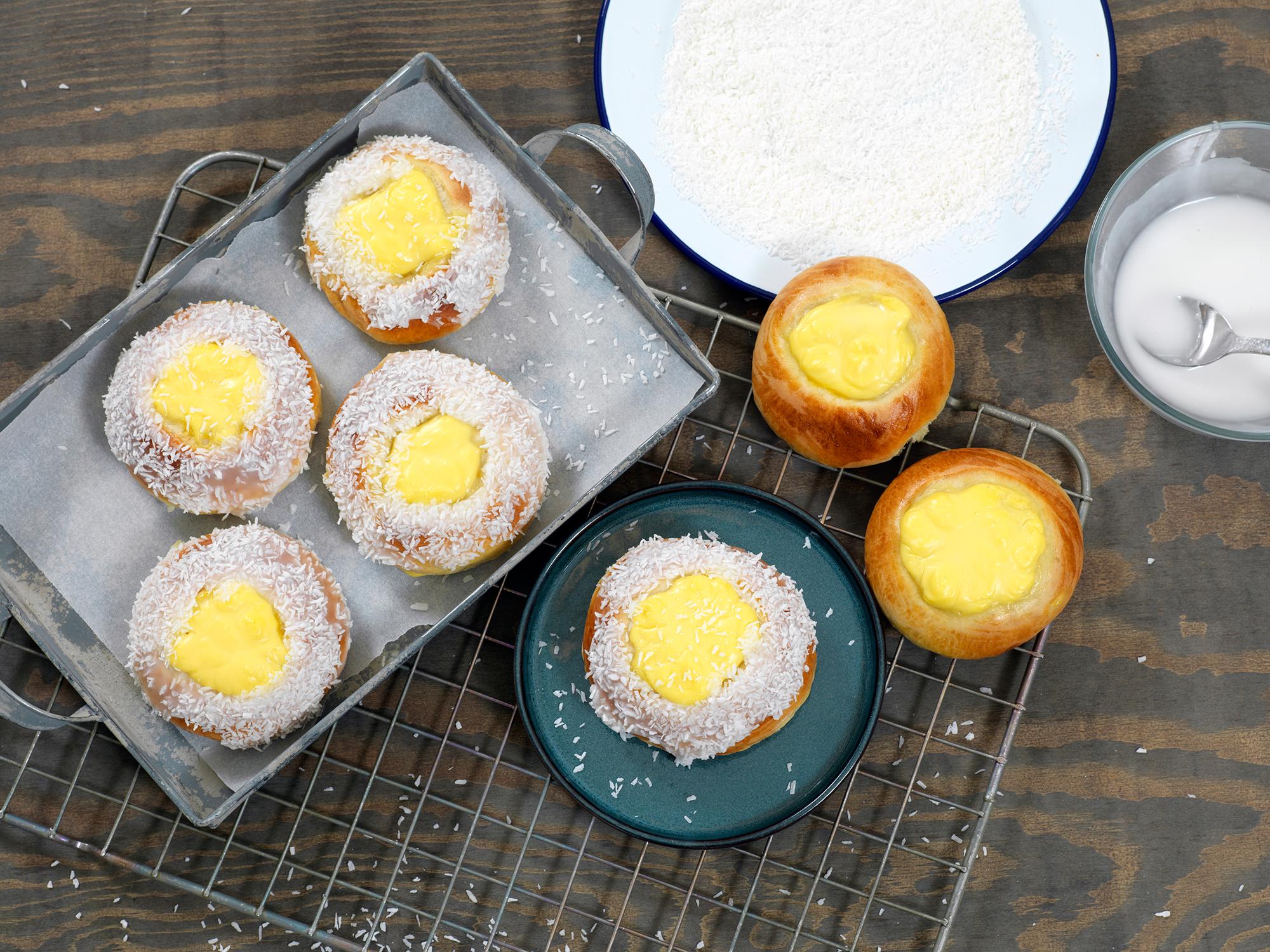 Skolebrød buns in Norway