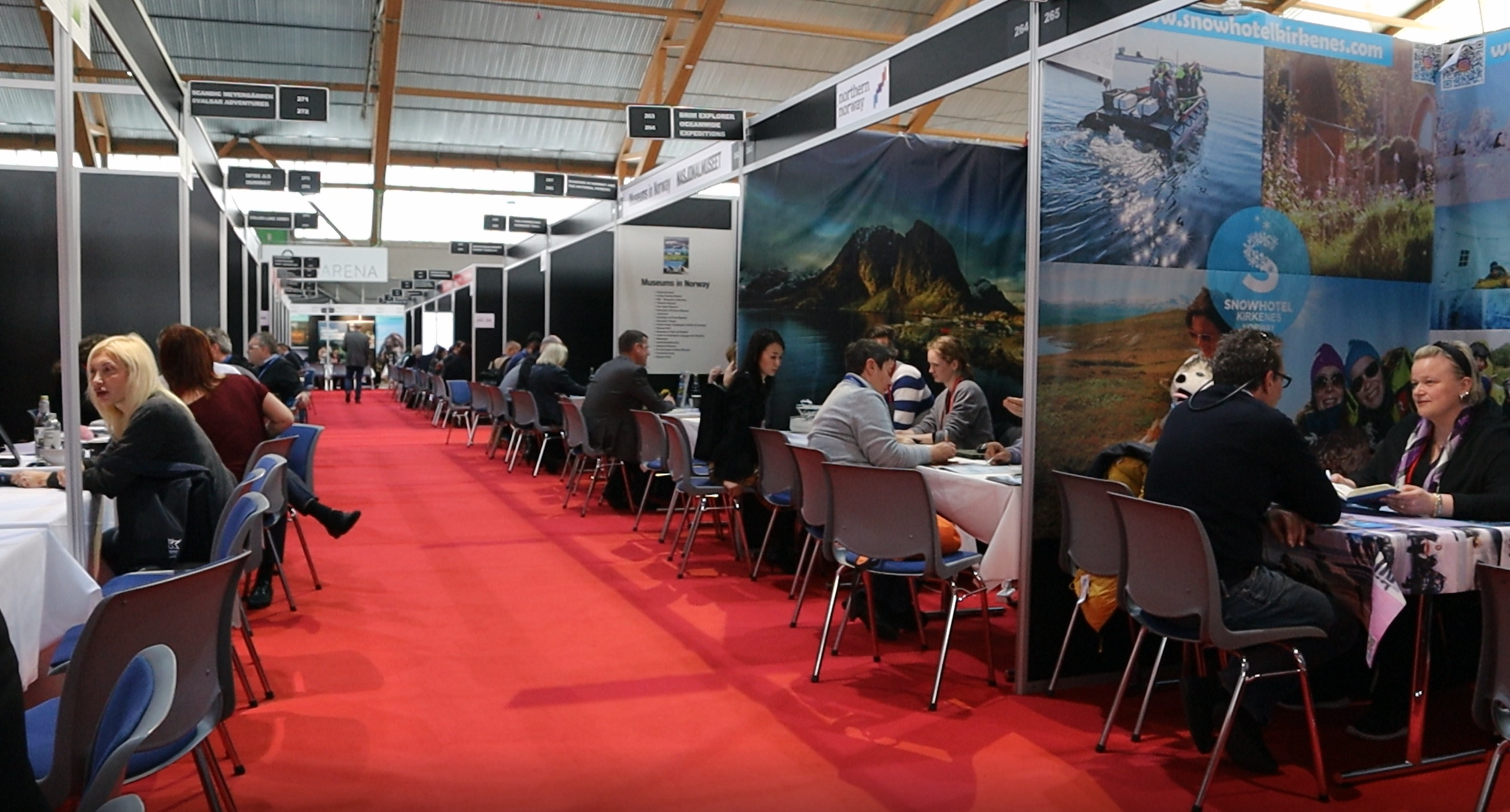 People at the NTW Festival 2019 in Ålesund, Norway