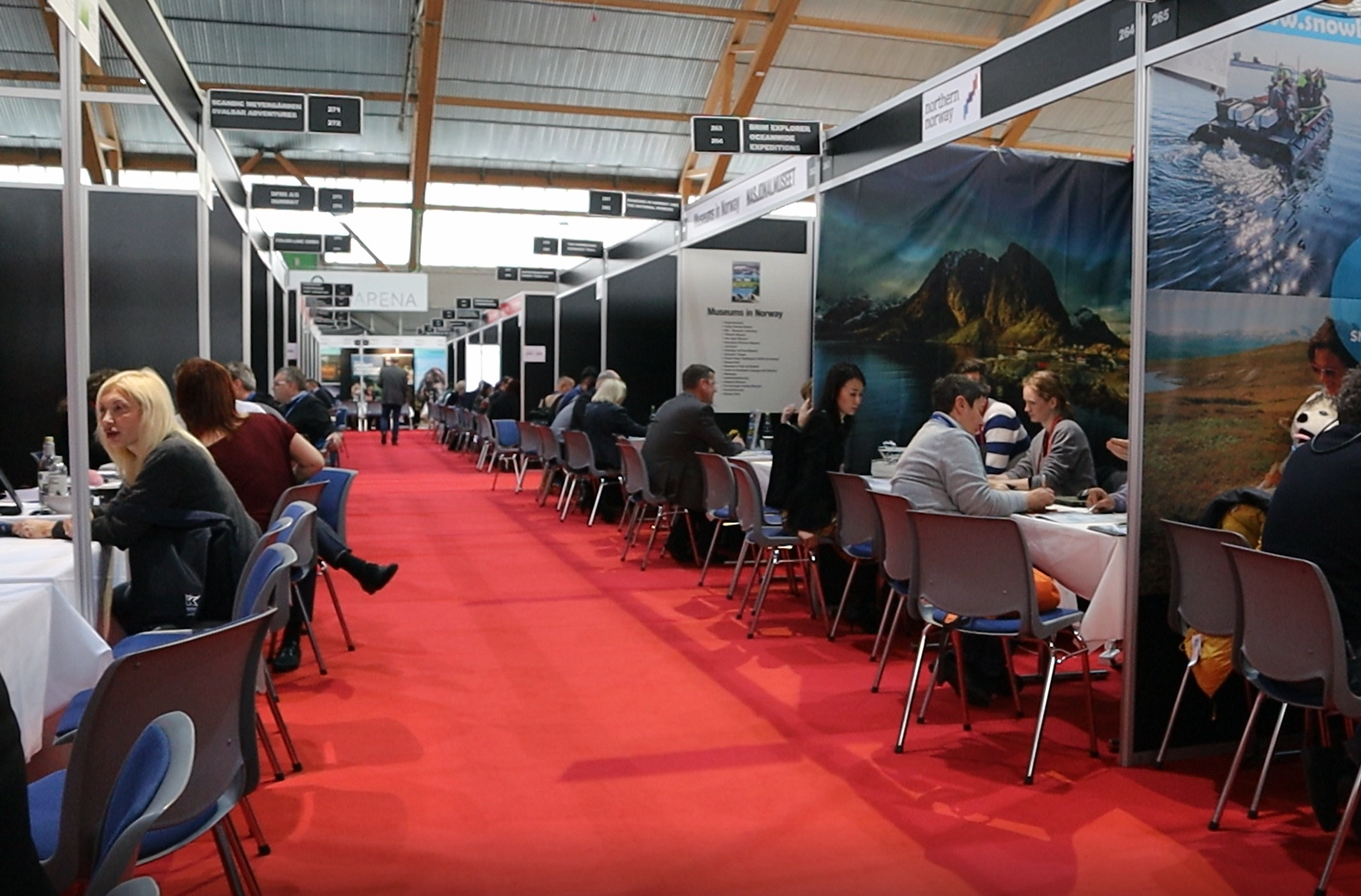 People at the NTW Festival 2019 in Ålesund, Norway