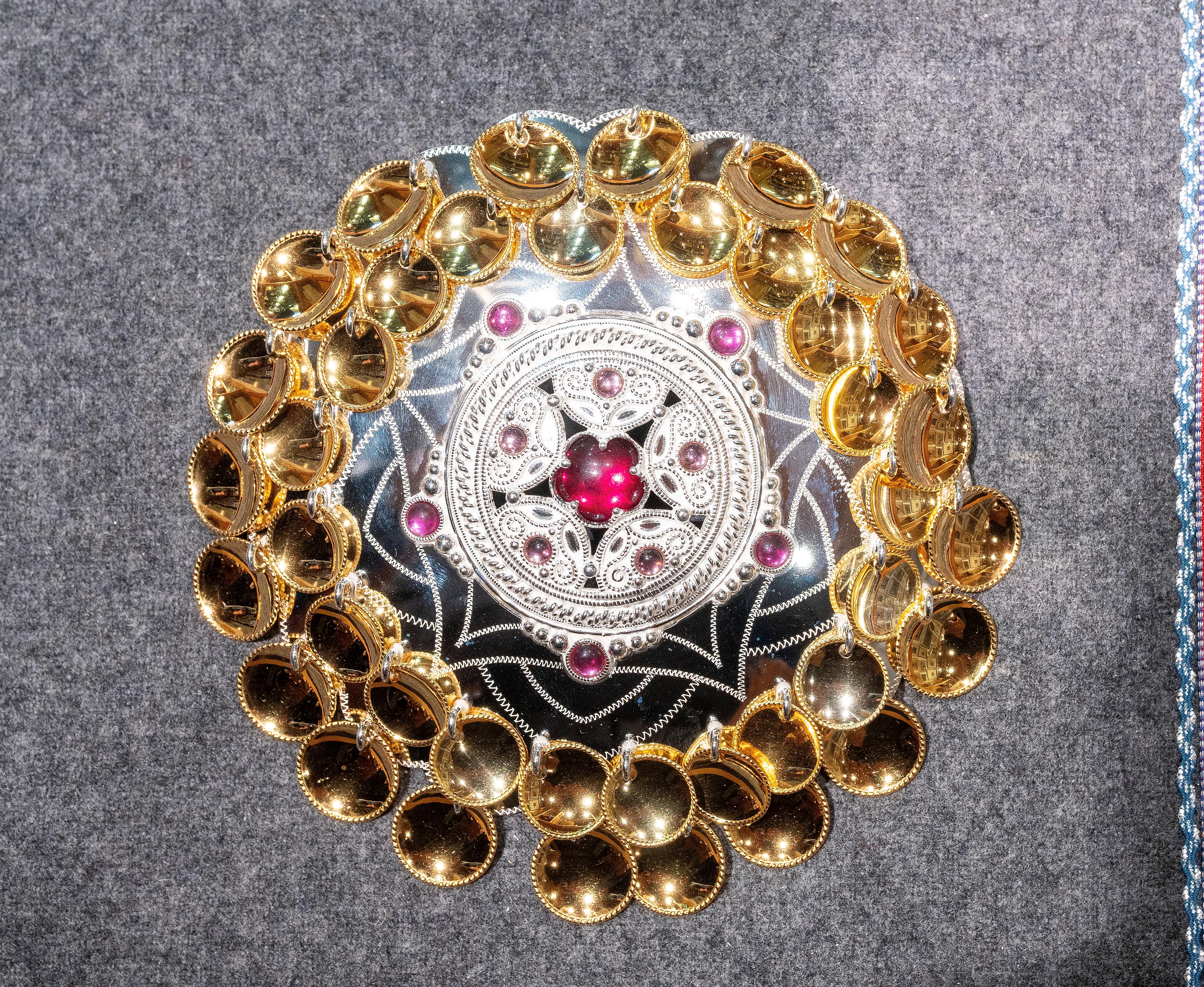 Traditional Sami silver jewellery designs