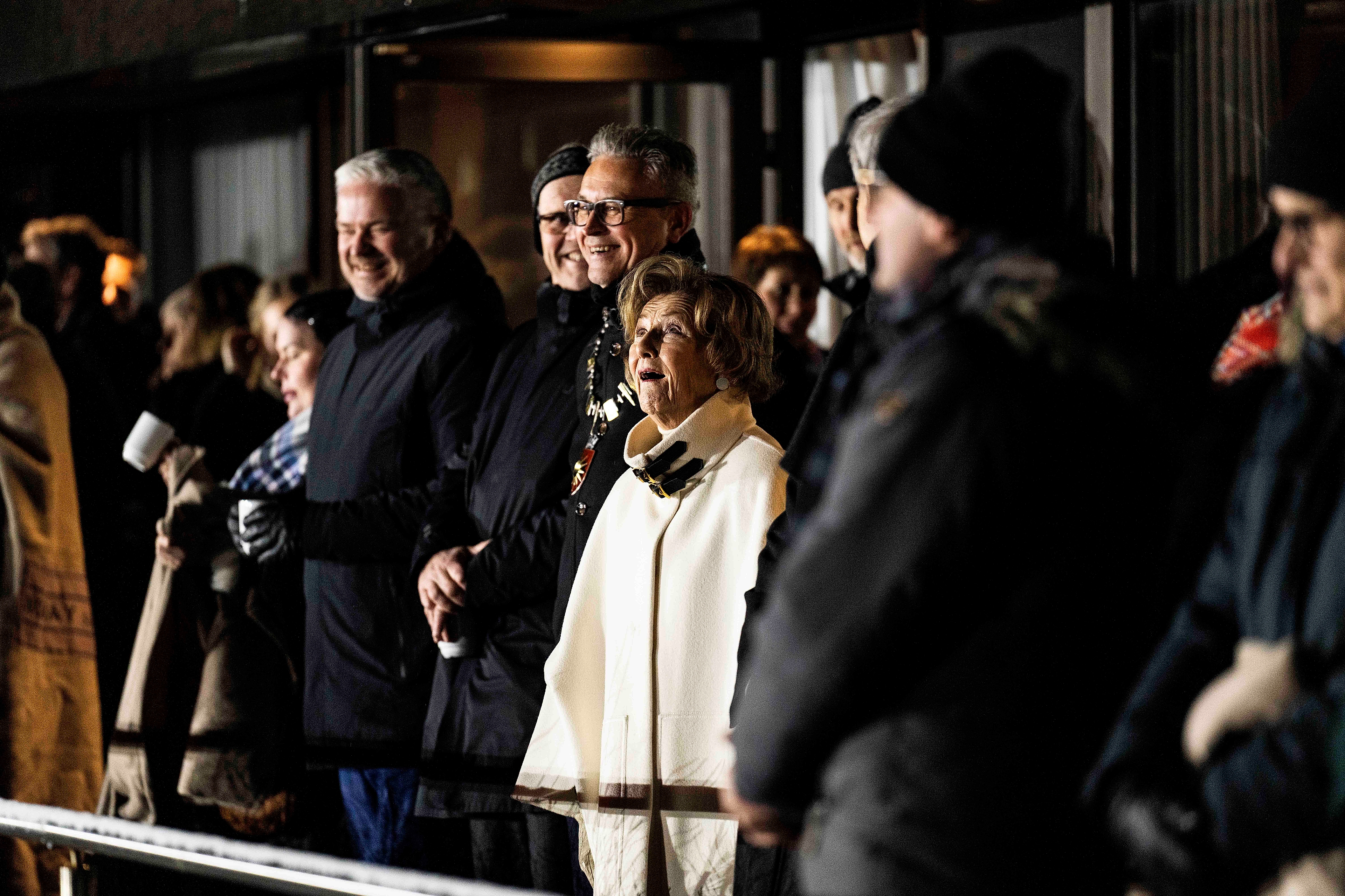 Queen Sonja amazed by Bodø2024 Opening Ceremony