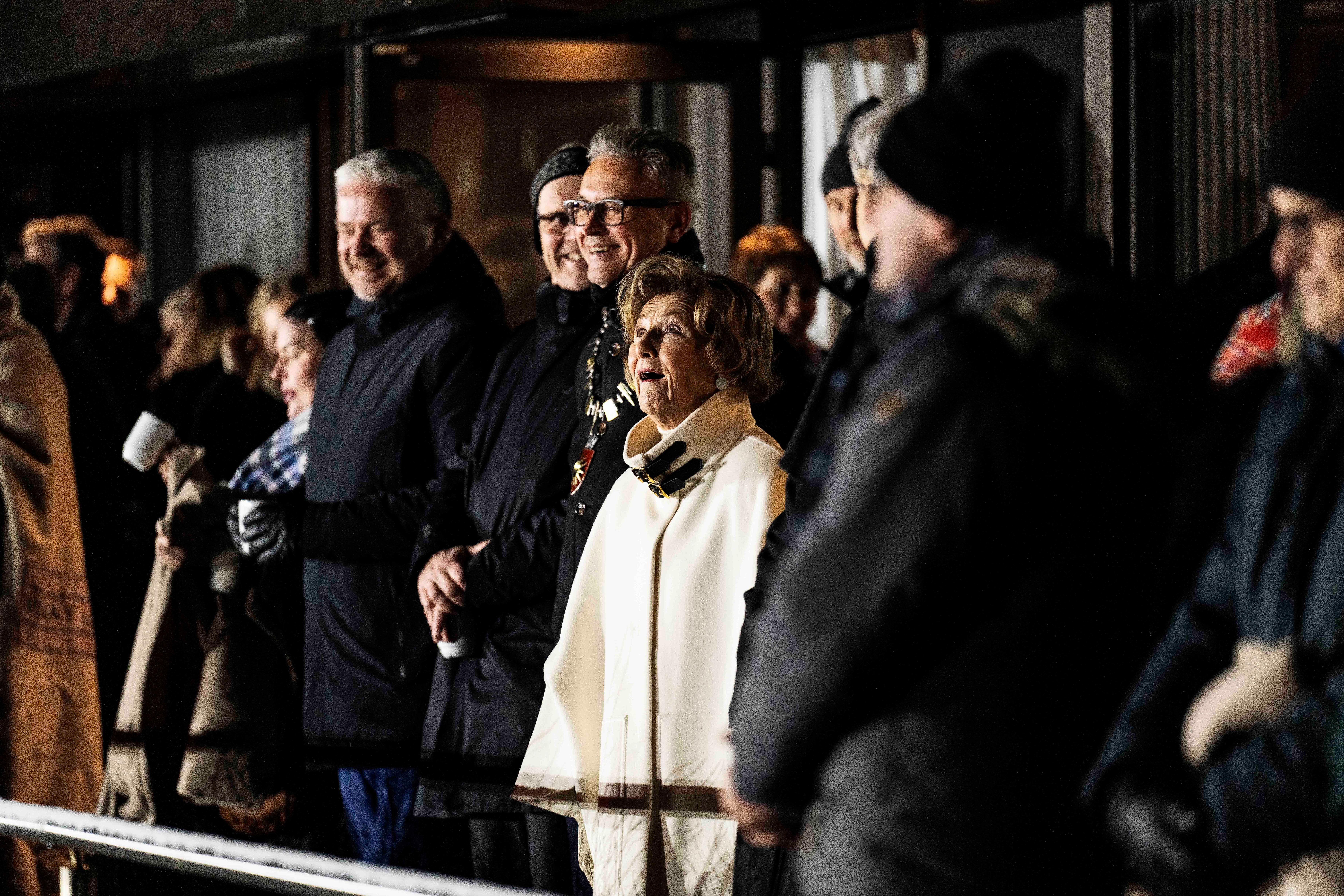 Queen Sonja amazed by Bodø2024 Opening Ceremony