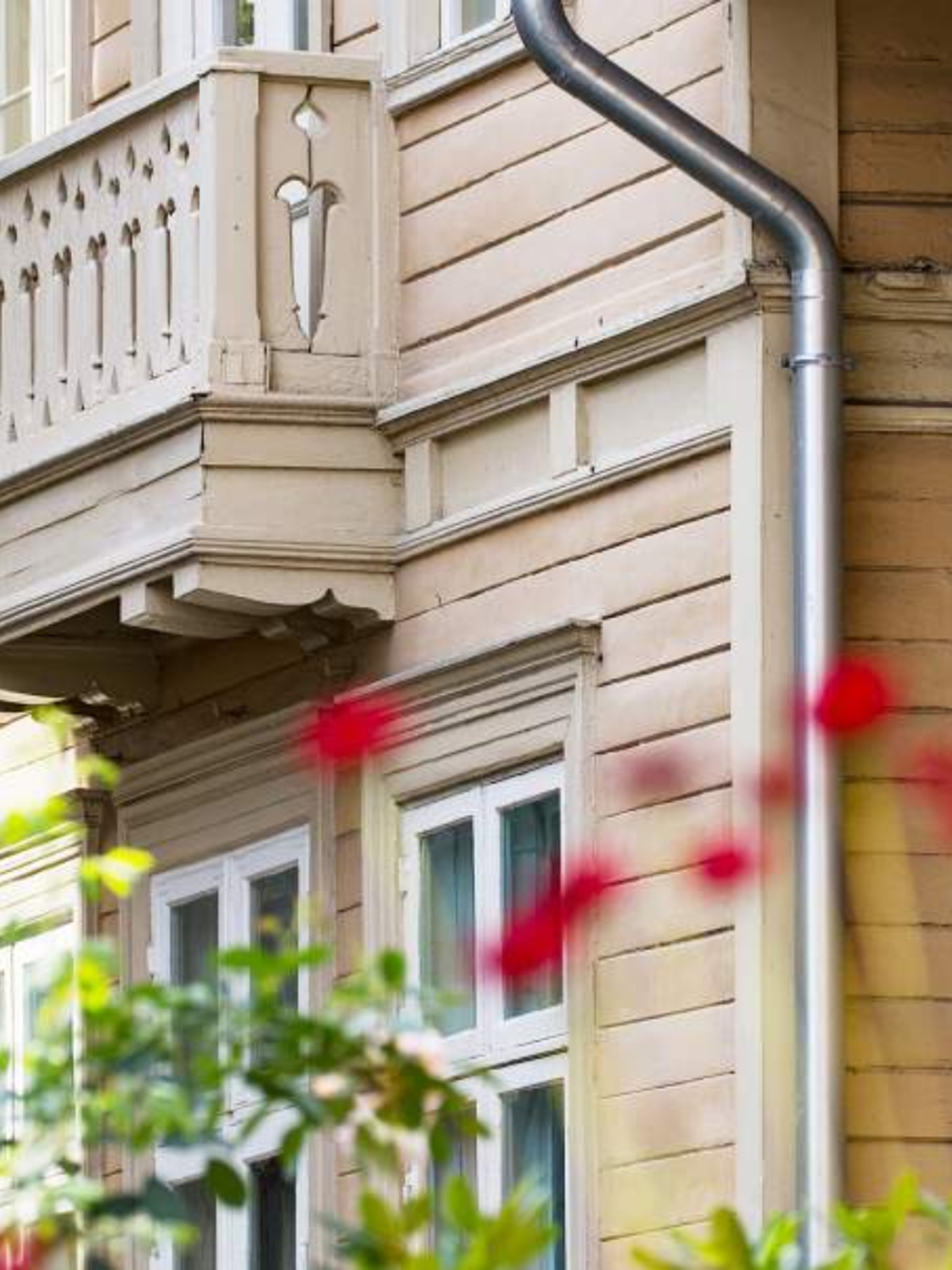 Author Camilla Collet's house behind the Royal Palace in Oslo