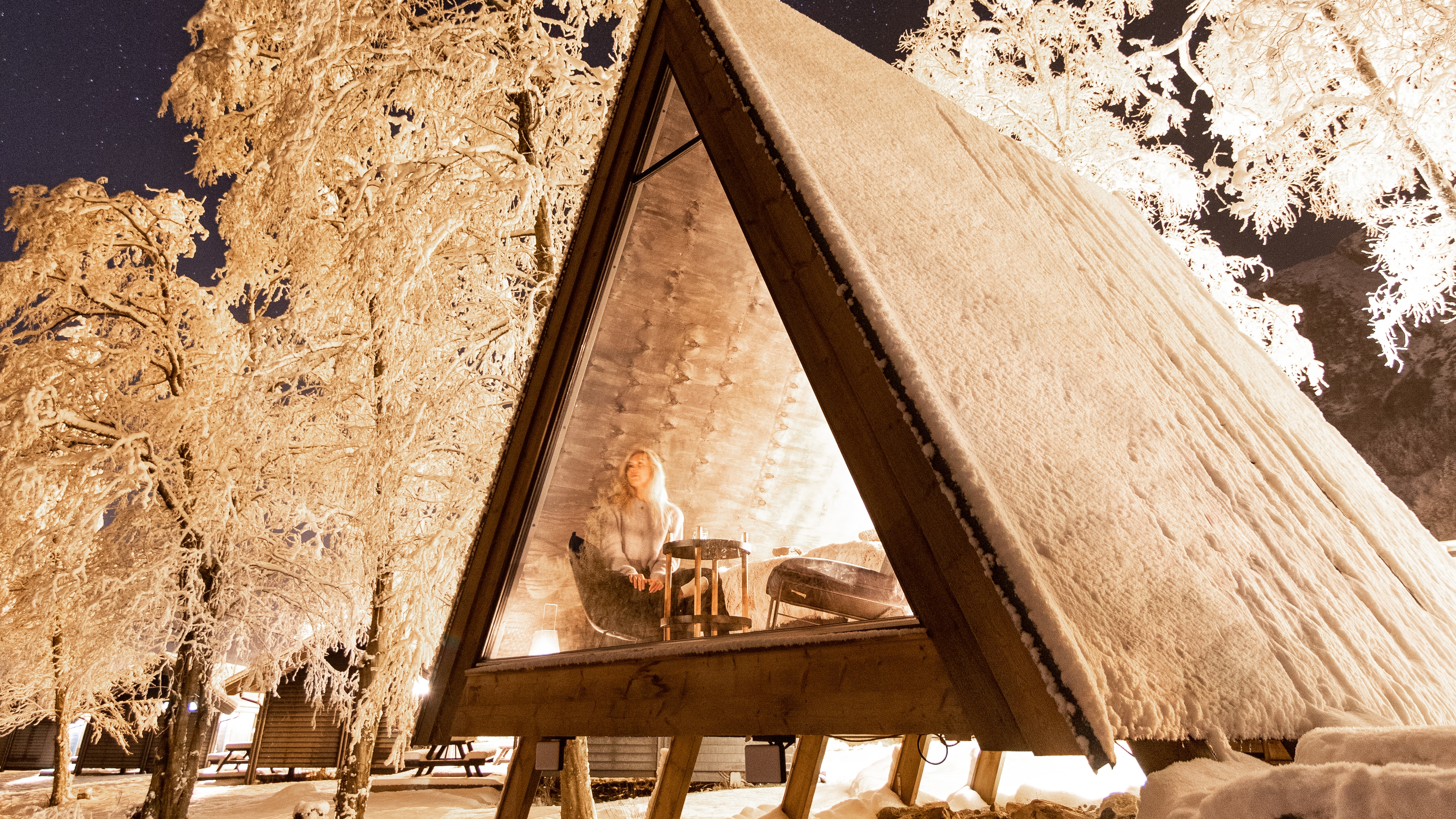 River suite at Jølstraholmen Camping.