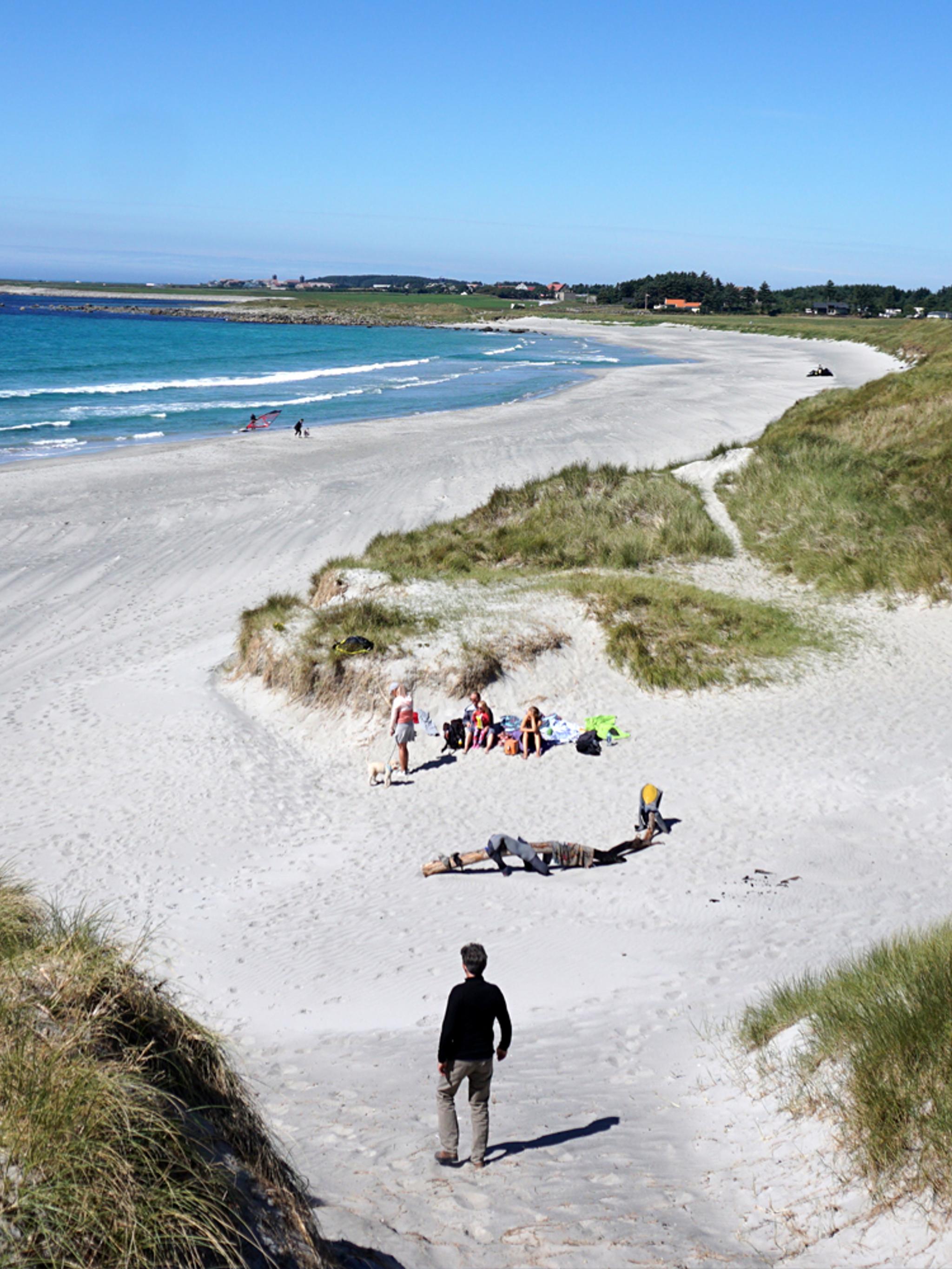 Overlooking the Jæren beaches, Stavanger and Ryfylke, Fjord Norway