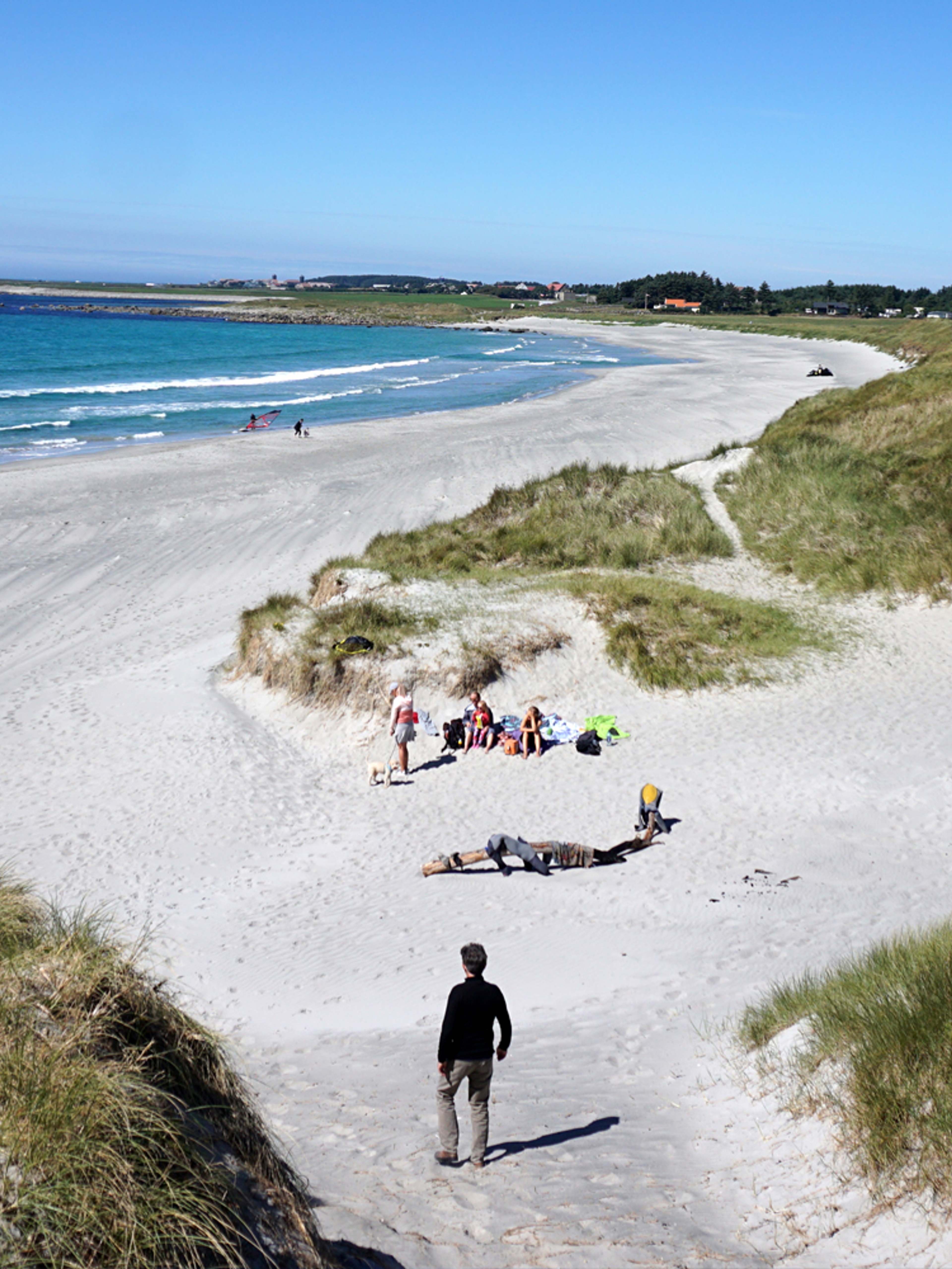 Overlooking the Jæren beaches, Stavanger and Ryfylke, Fjord Norway