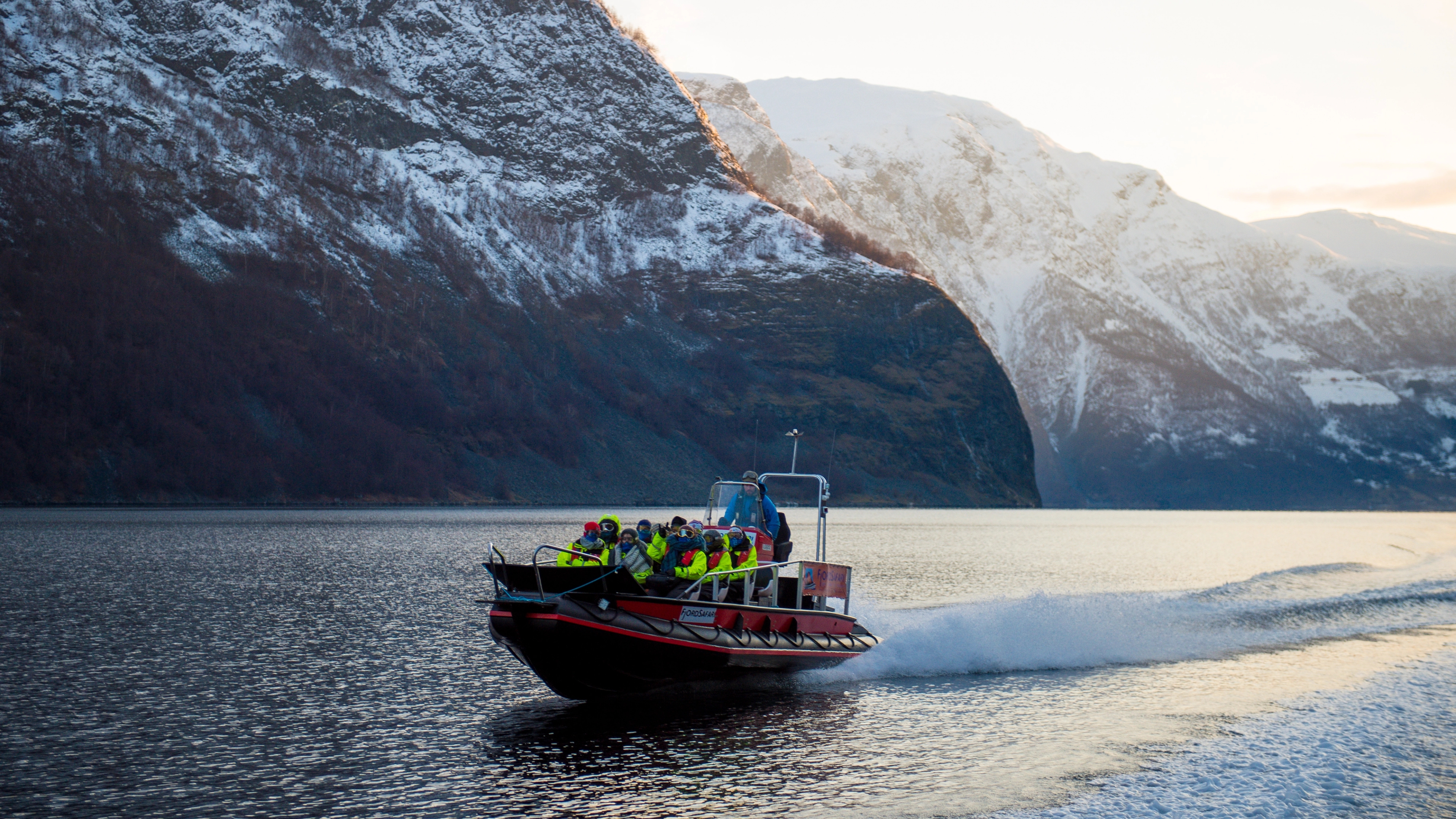 RIB tour in Flåm