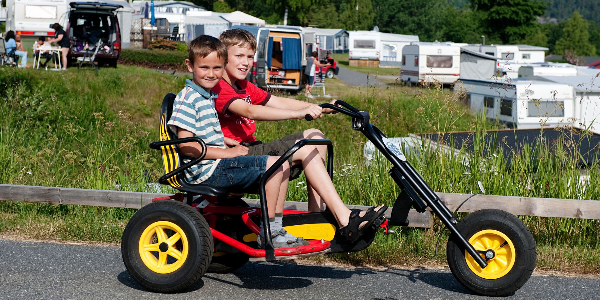 Sørlandet feriesenter, one of Norway’s top kid-friendly camping sites in Norway
