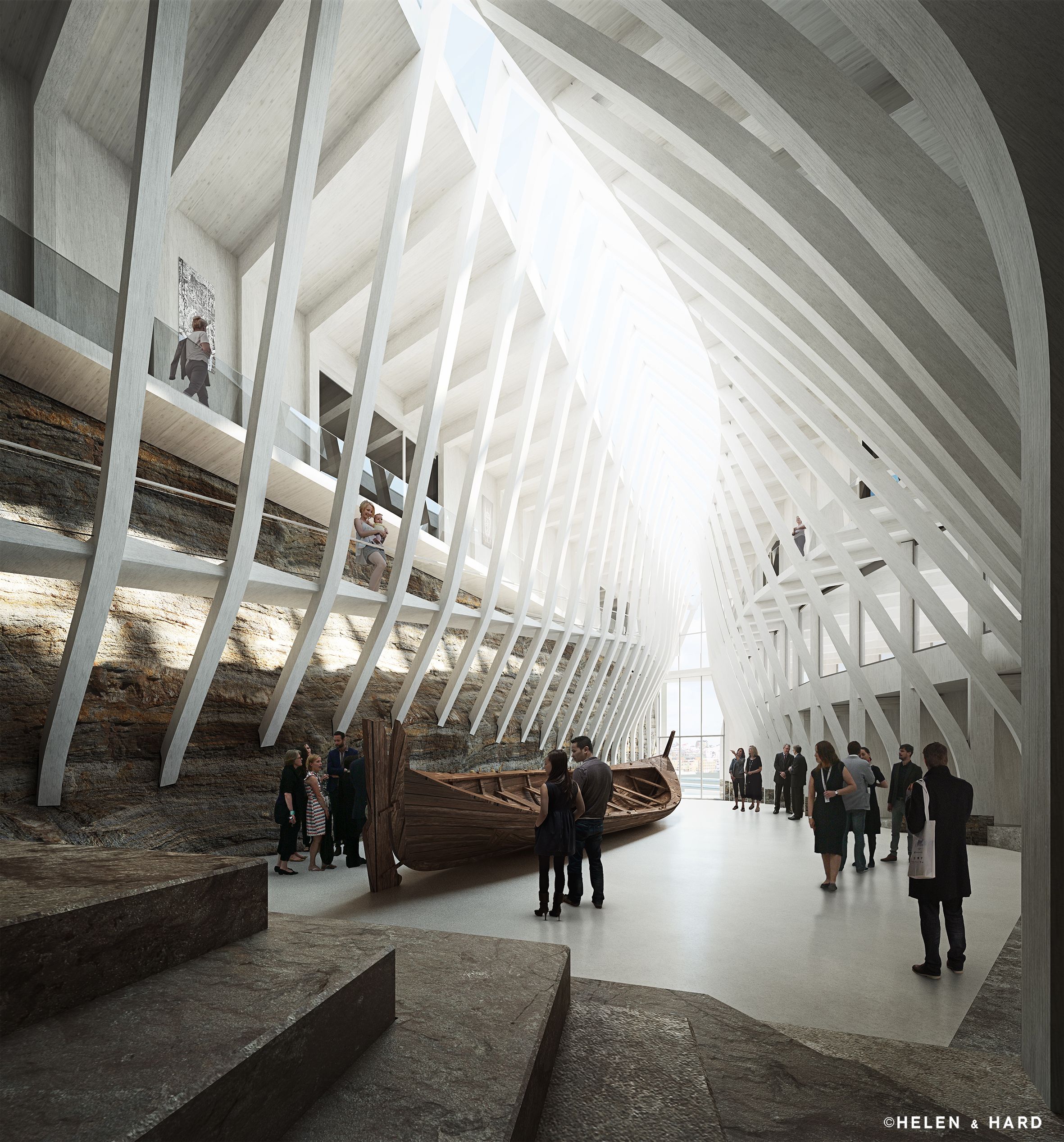 The new Vest-Agder-museum at Odderøya in Kristiansand, Southern Norway