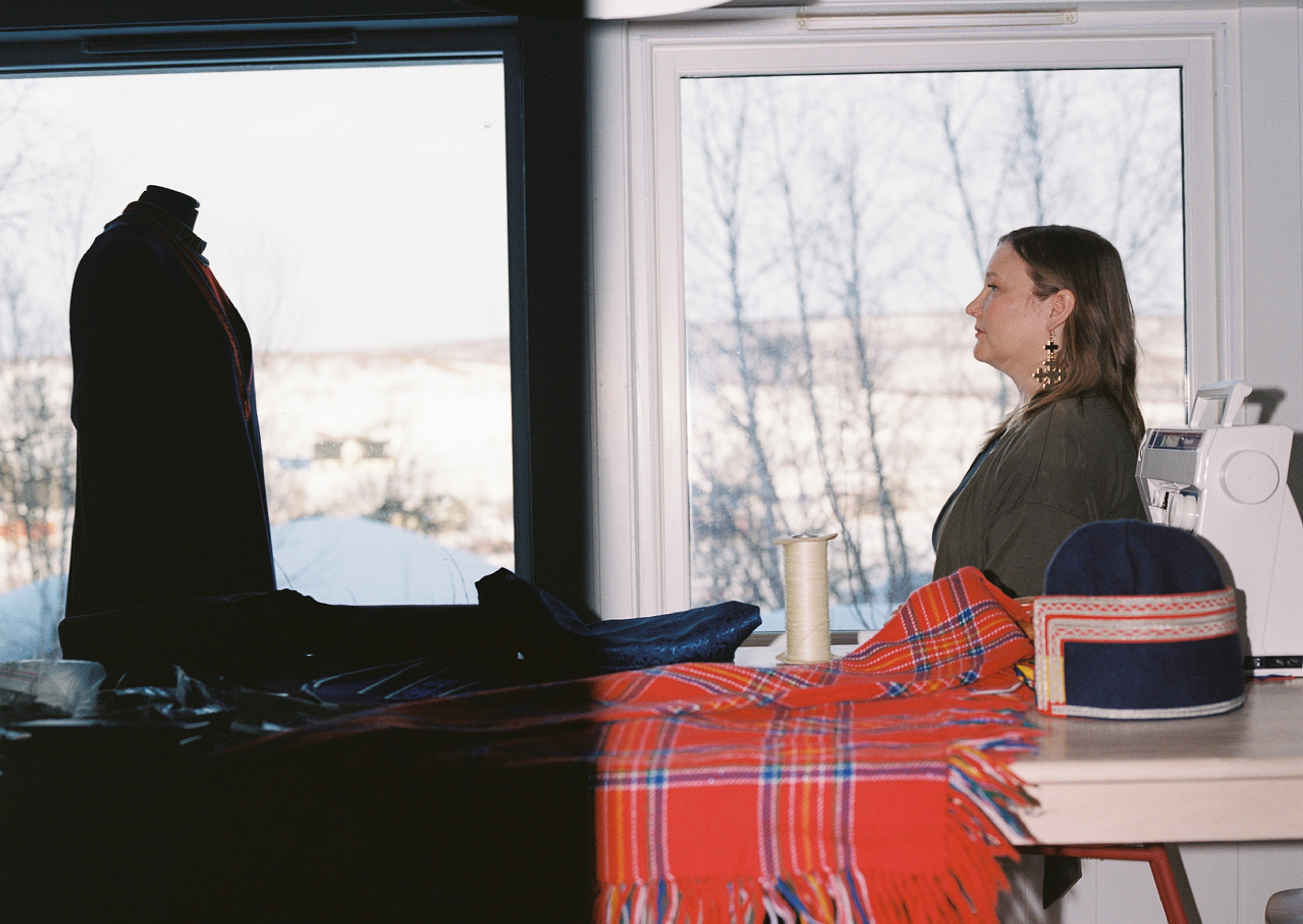 Portrait of the designer Ann-Sofie