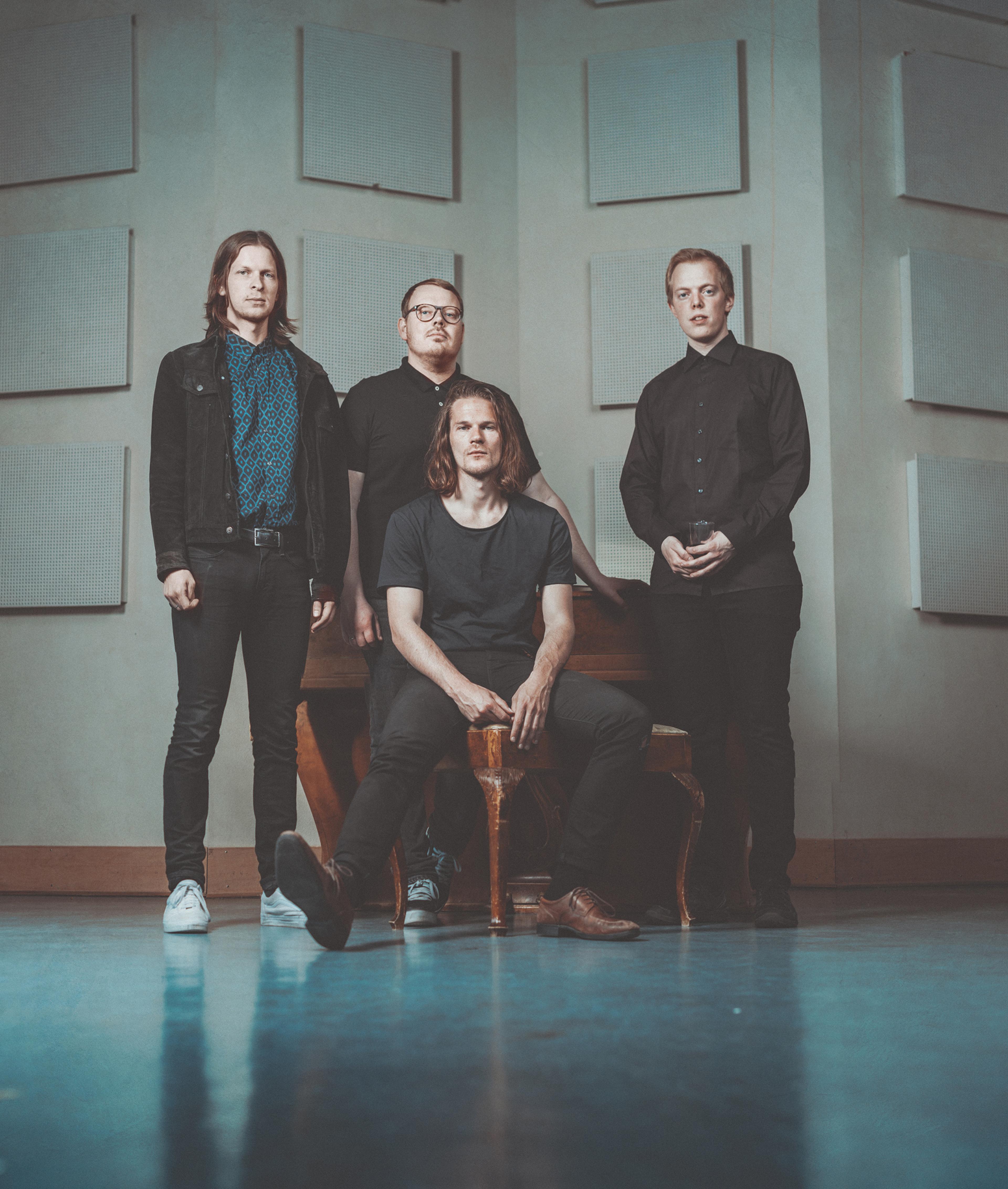 The band Kråkesølv from Bodø, Northern Norway