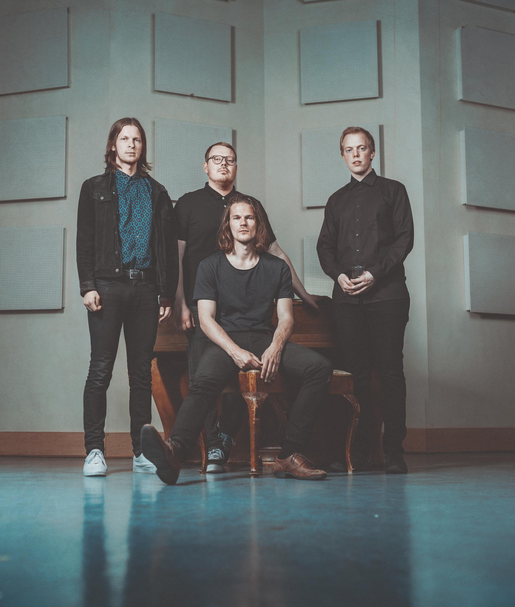 The band Kråkesølv from Bodø, Northern Norway