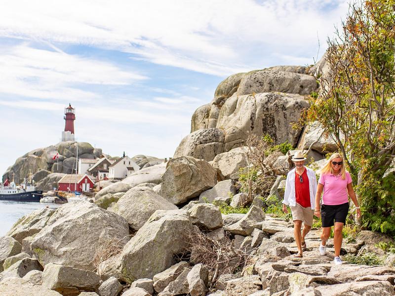Svenner, one of many lighthouses in Norway open for overnight stays