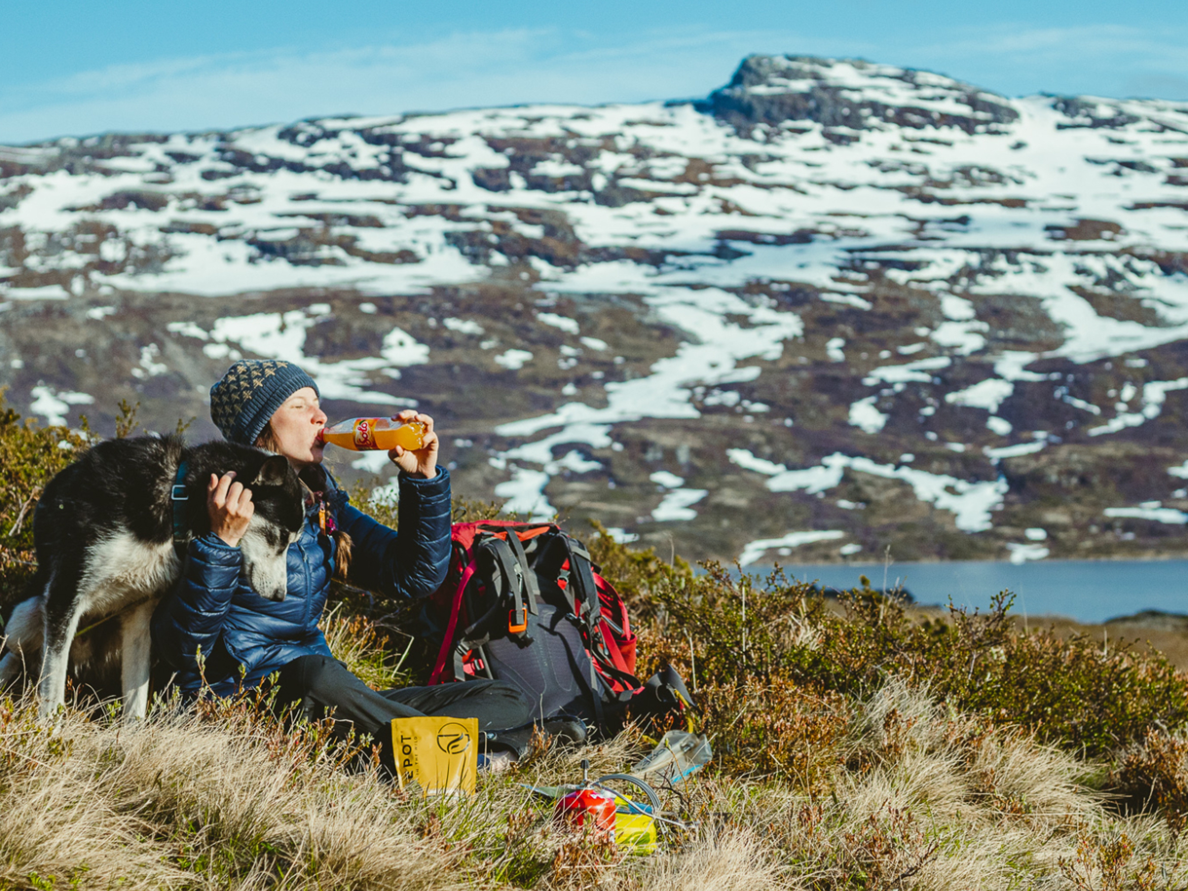 Oda Ramsdal hiking the length of Norway