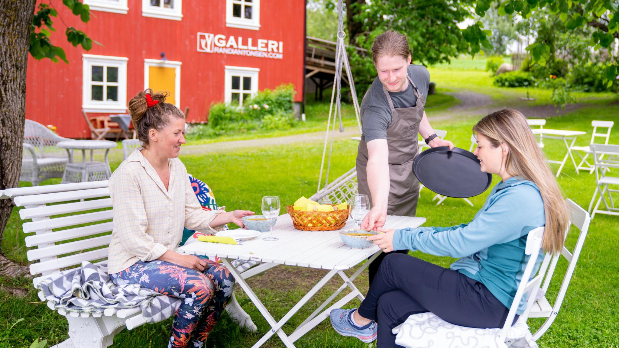 Farm shop, bakery and café Gulburet, The Golden Road, Inderøy