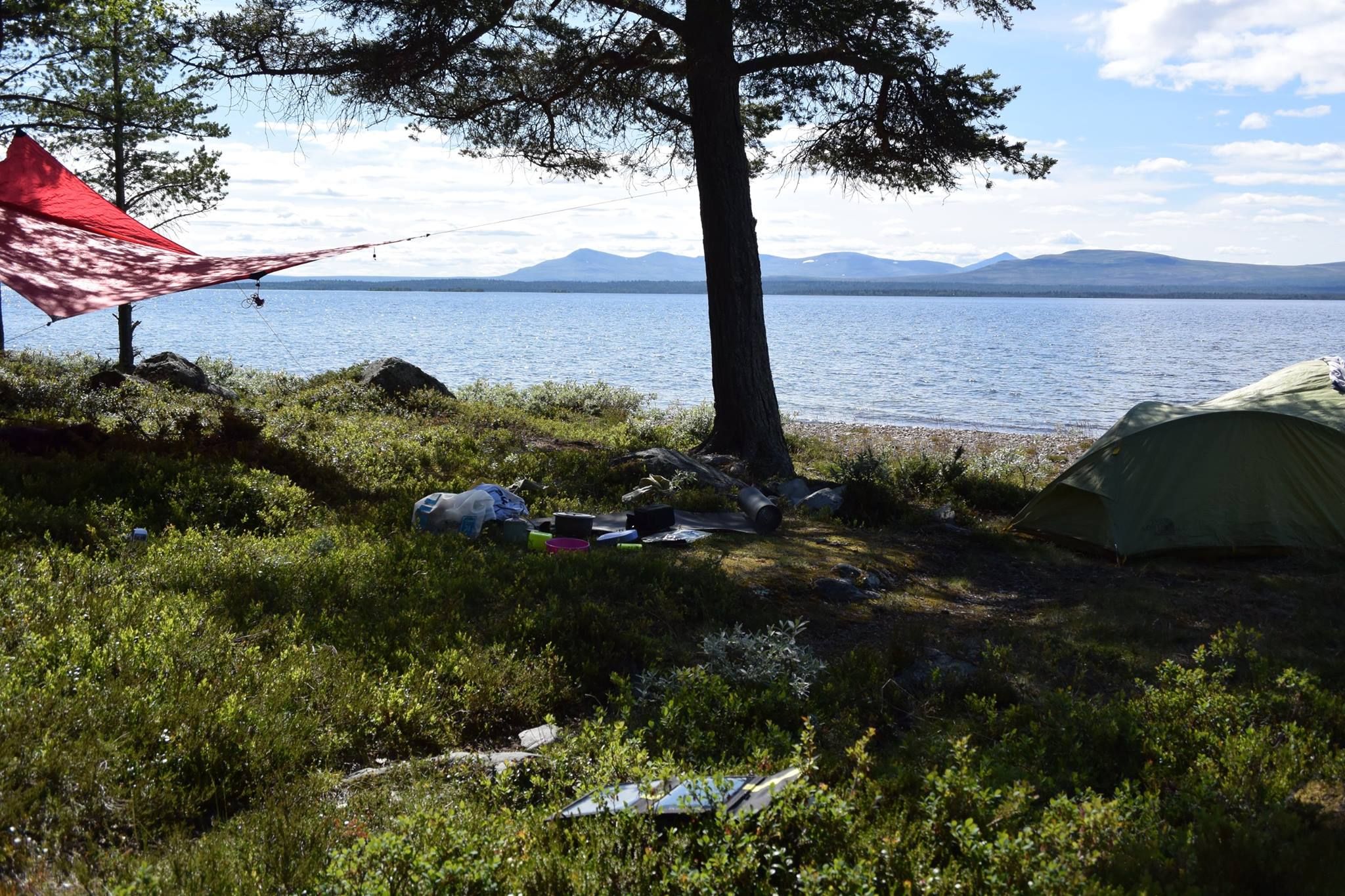 Camping by Femunden