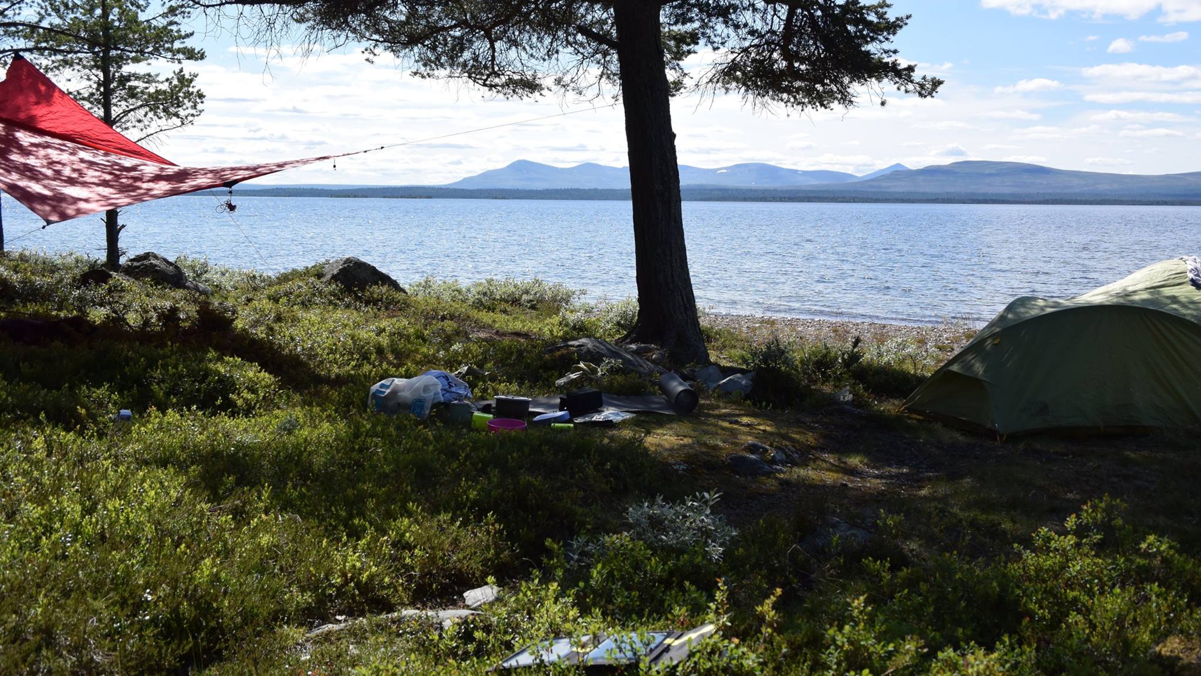 Camping by Femunden