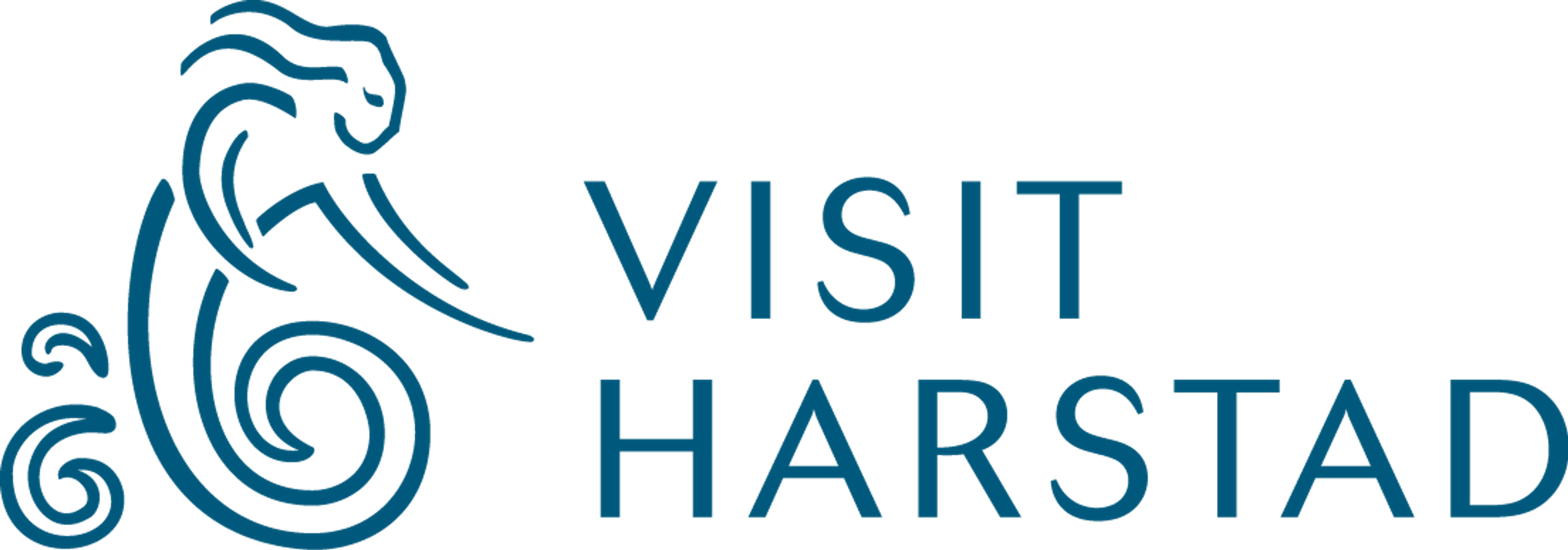 Visit Harstad logo, Northern Norway