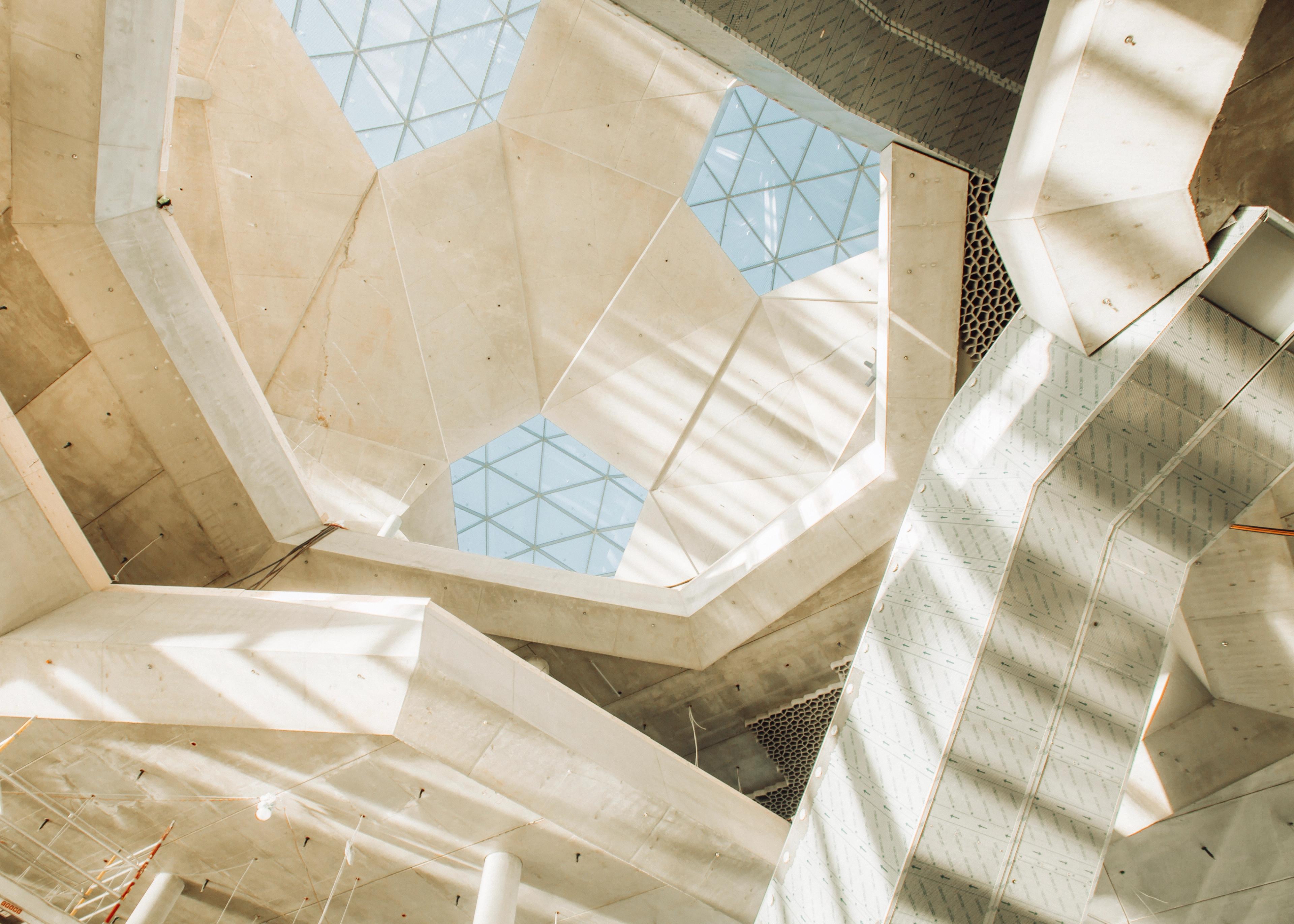 Interior Oslo main library Deichman Bjørvika in Oslo, Eastern Norway