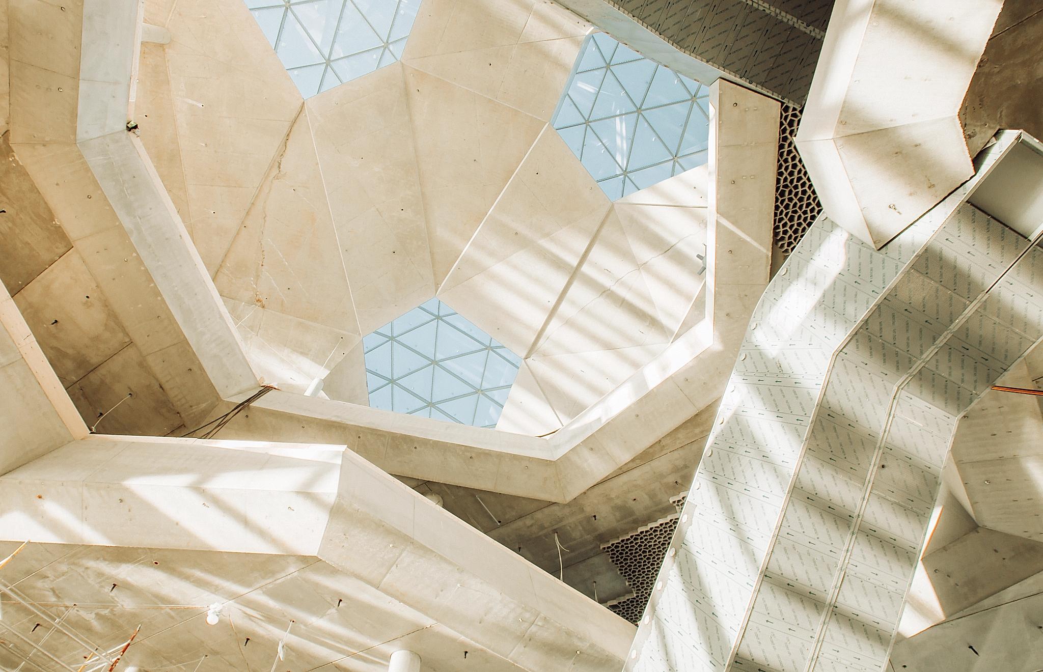 Interior Oslo main library Deichman Bjørvika in Oslo, Eastern Norway