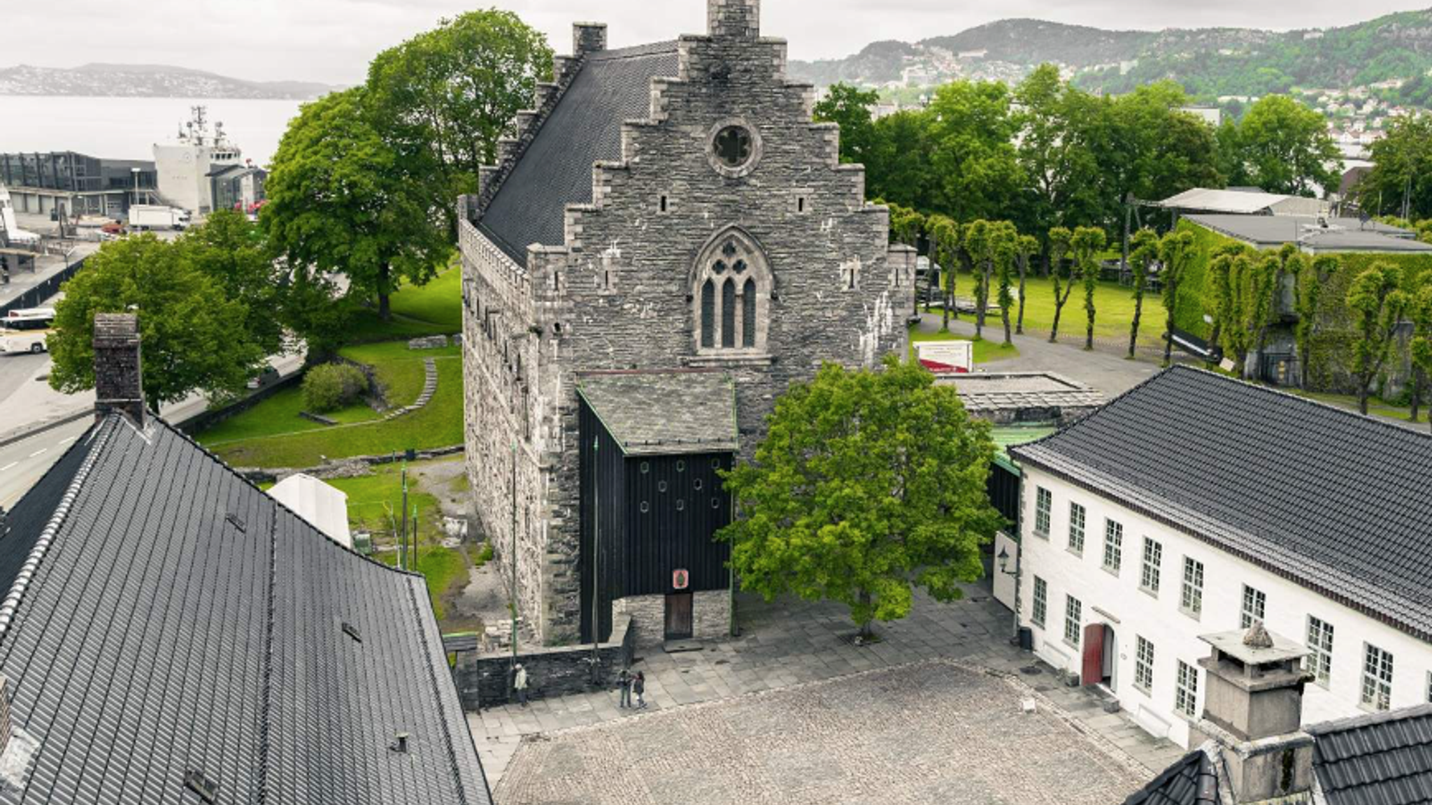 Håkonshallen, The King Håkon´s Hall, in Bergen