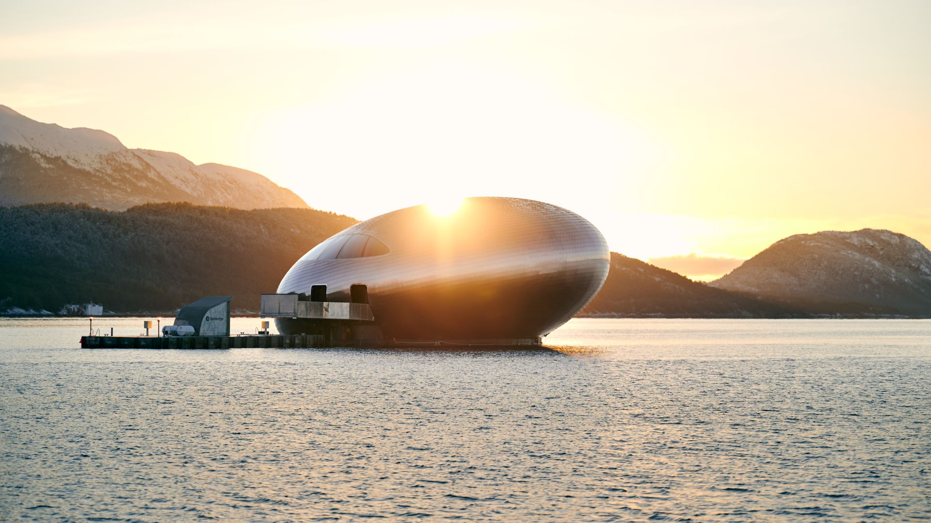 The Iris restaurant at The Salmon Eye in the Hardangerfjord