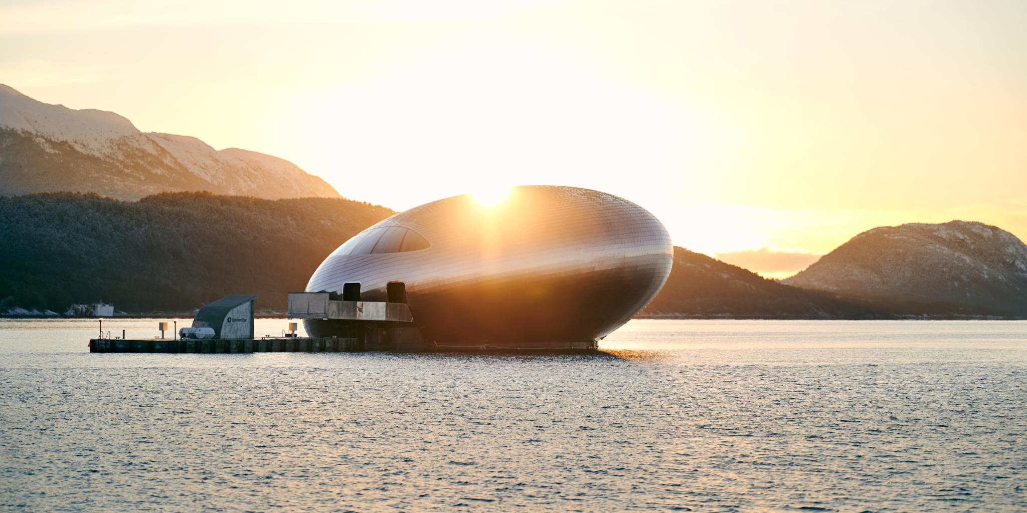 The Iris restaurant at The Salmon Eye in the Hardangerfjord
