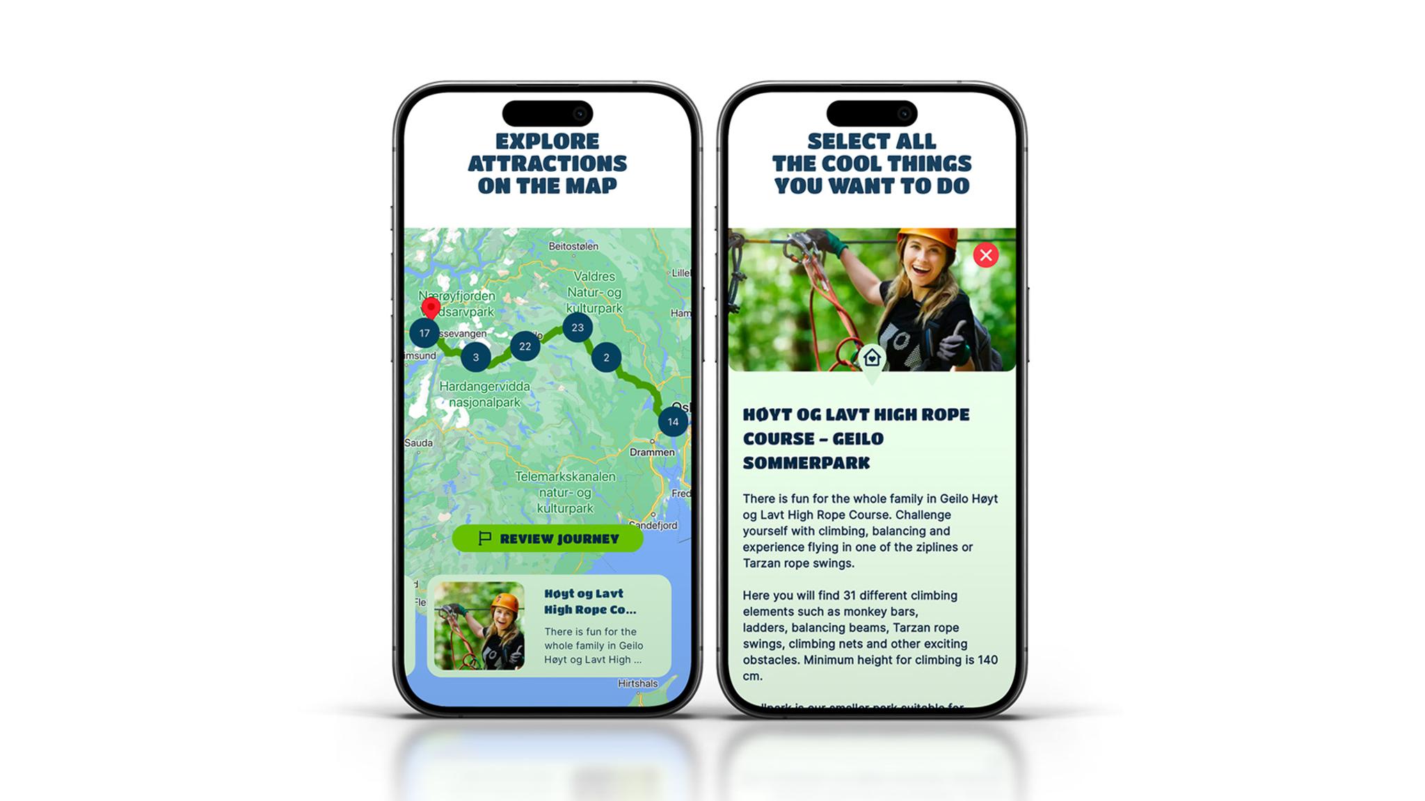 Skjermbilder av illustrasjoner fra spillet Fairytale Finder app.