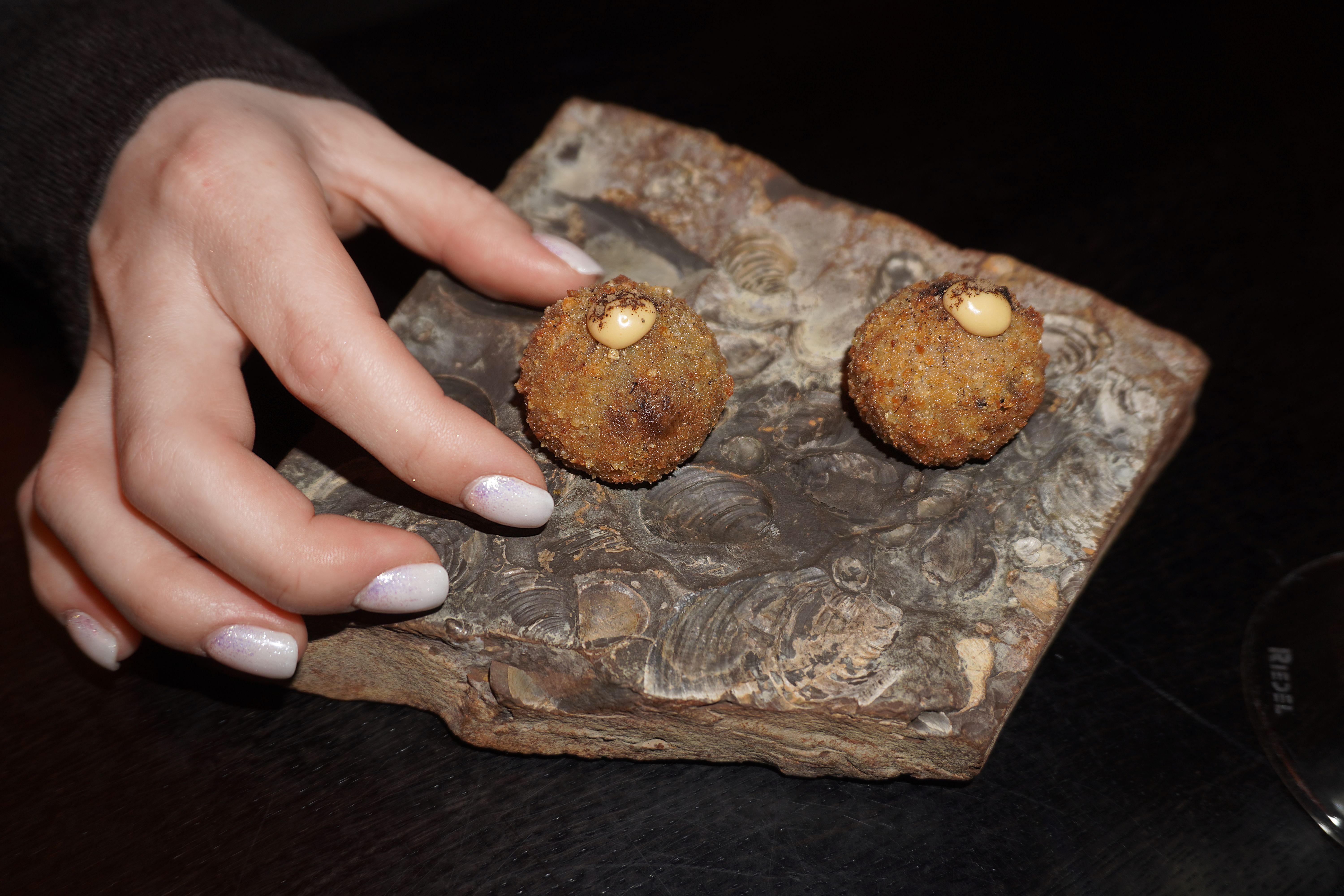 Seal croquettes at Huset Restaurant