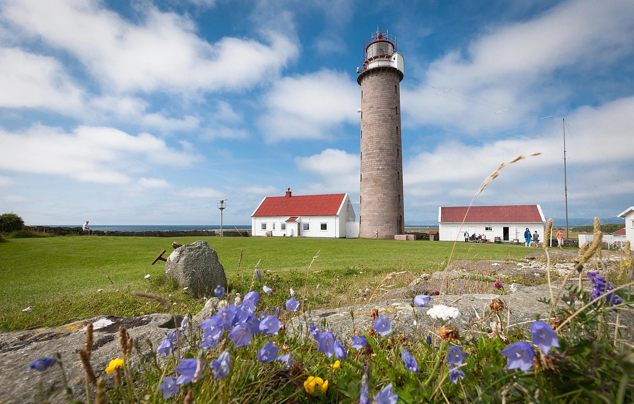 Lista Lighthouse in Farsund, Southern Norway