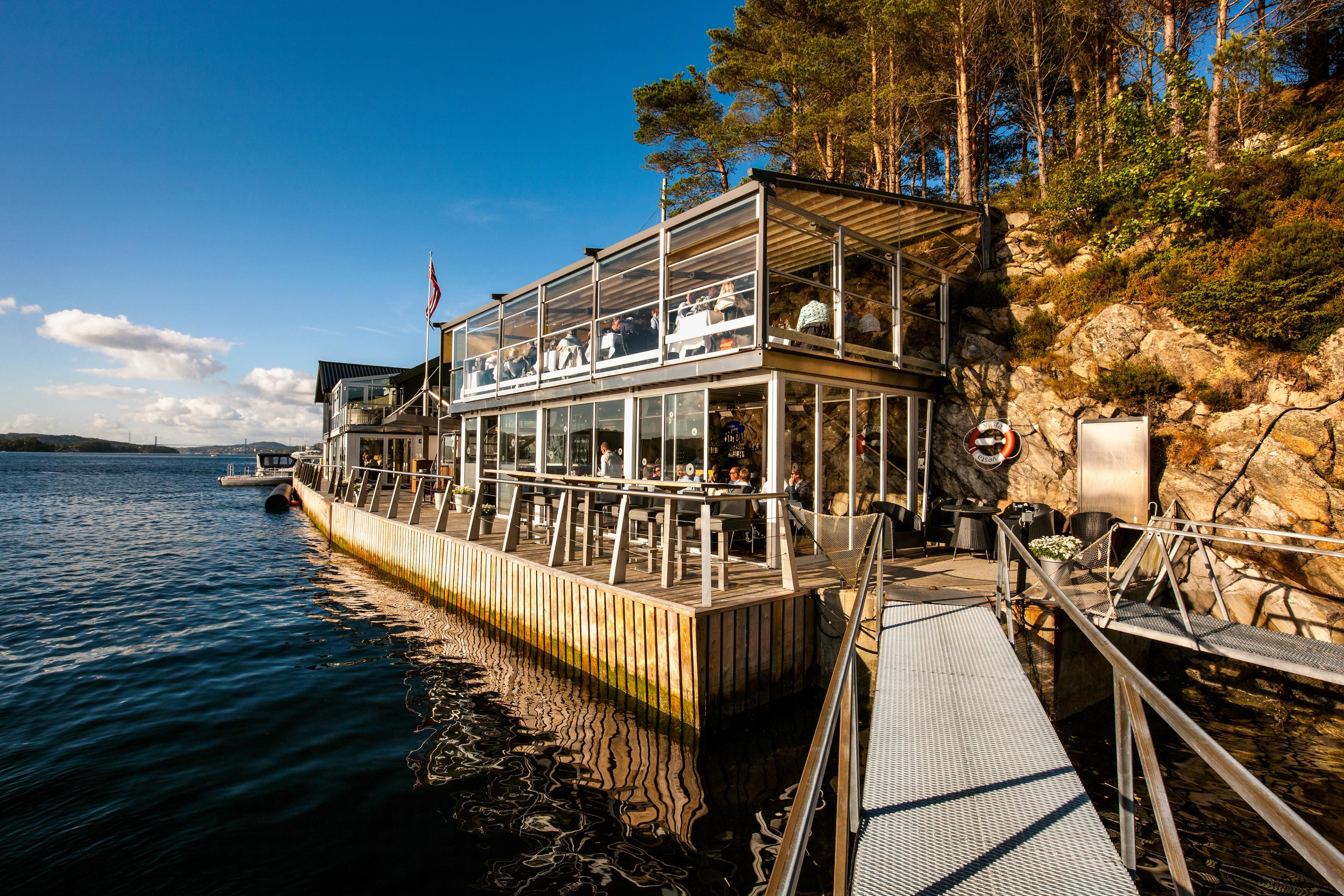 Fisk- och skaldjursrestaurangen Cornelius i Bergen