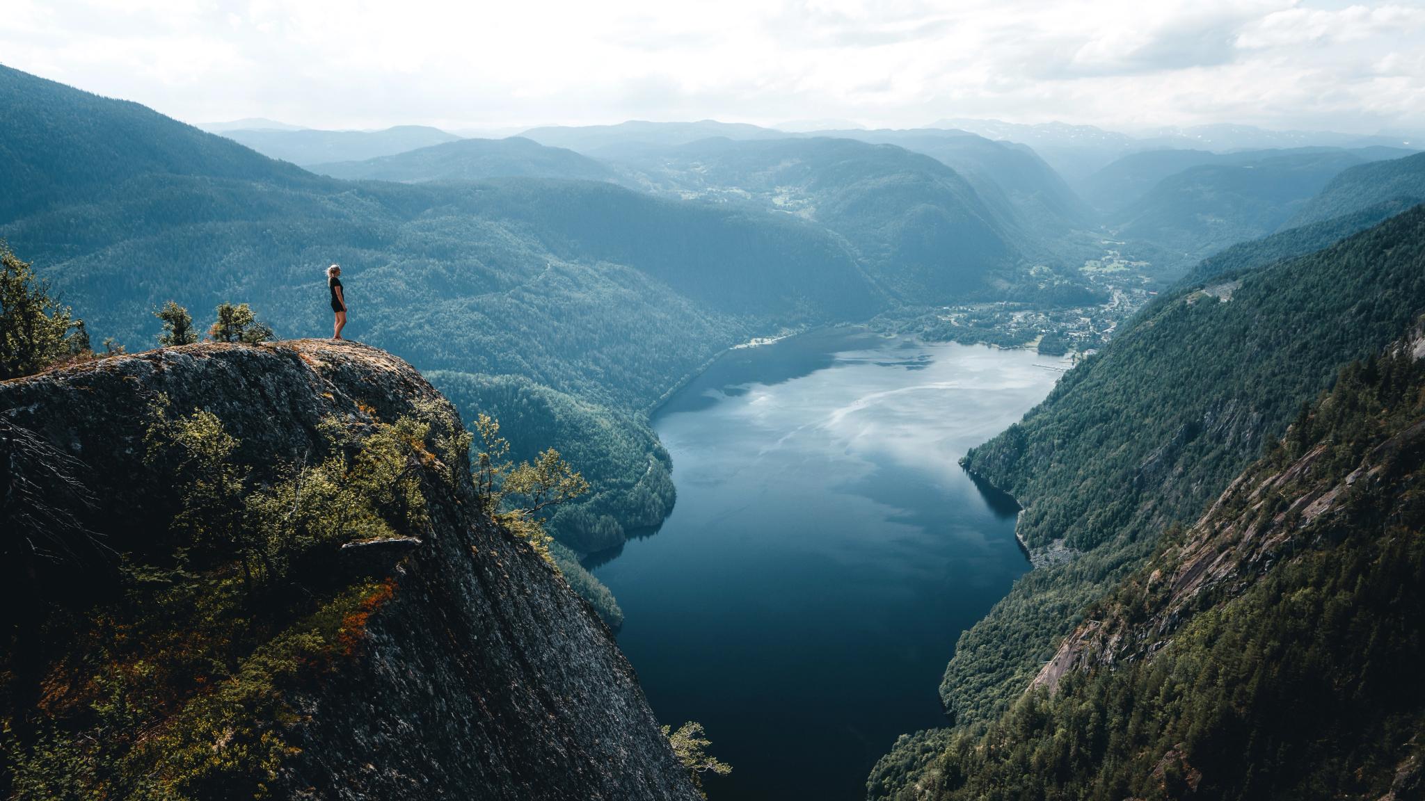 Lårdalsstigen in Dalen, Telemark