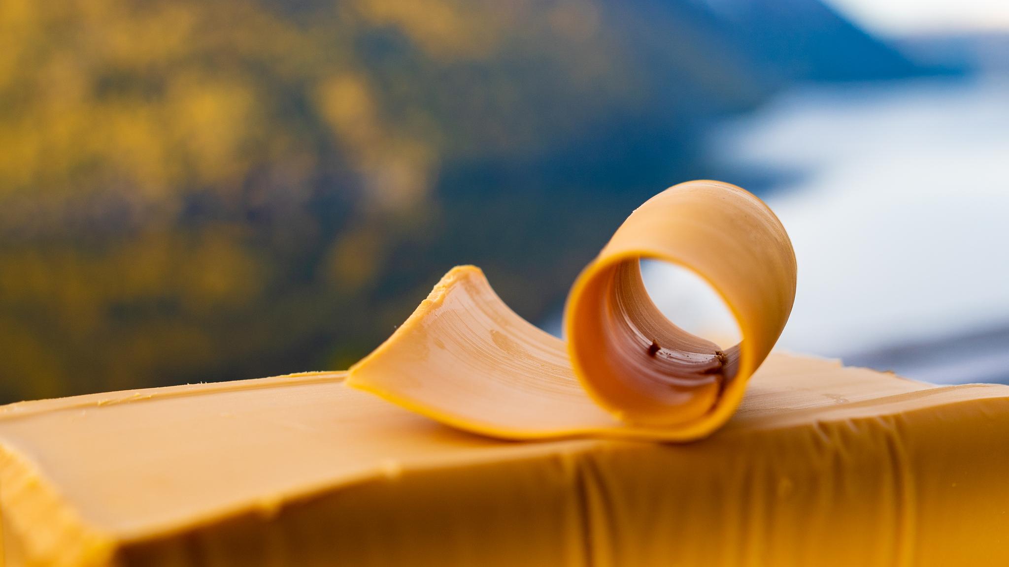 Norwegian brown cheese