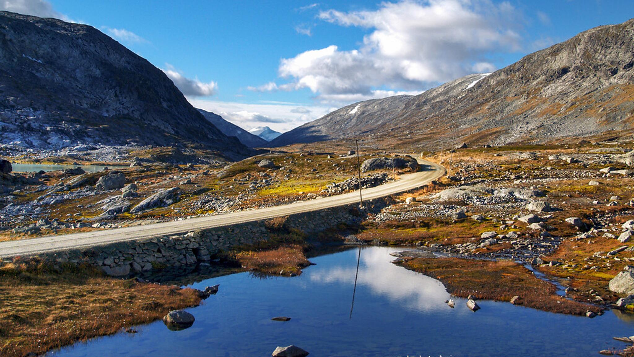 The old Strynefjellet road
