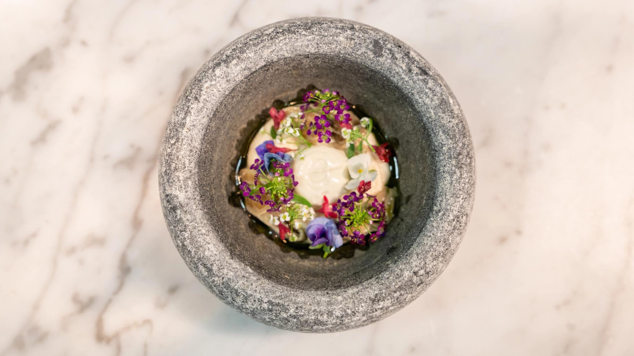 Food from restaurant Tango in Stavanger, Fjord Norway.