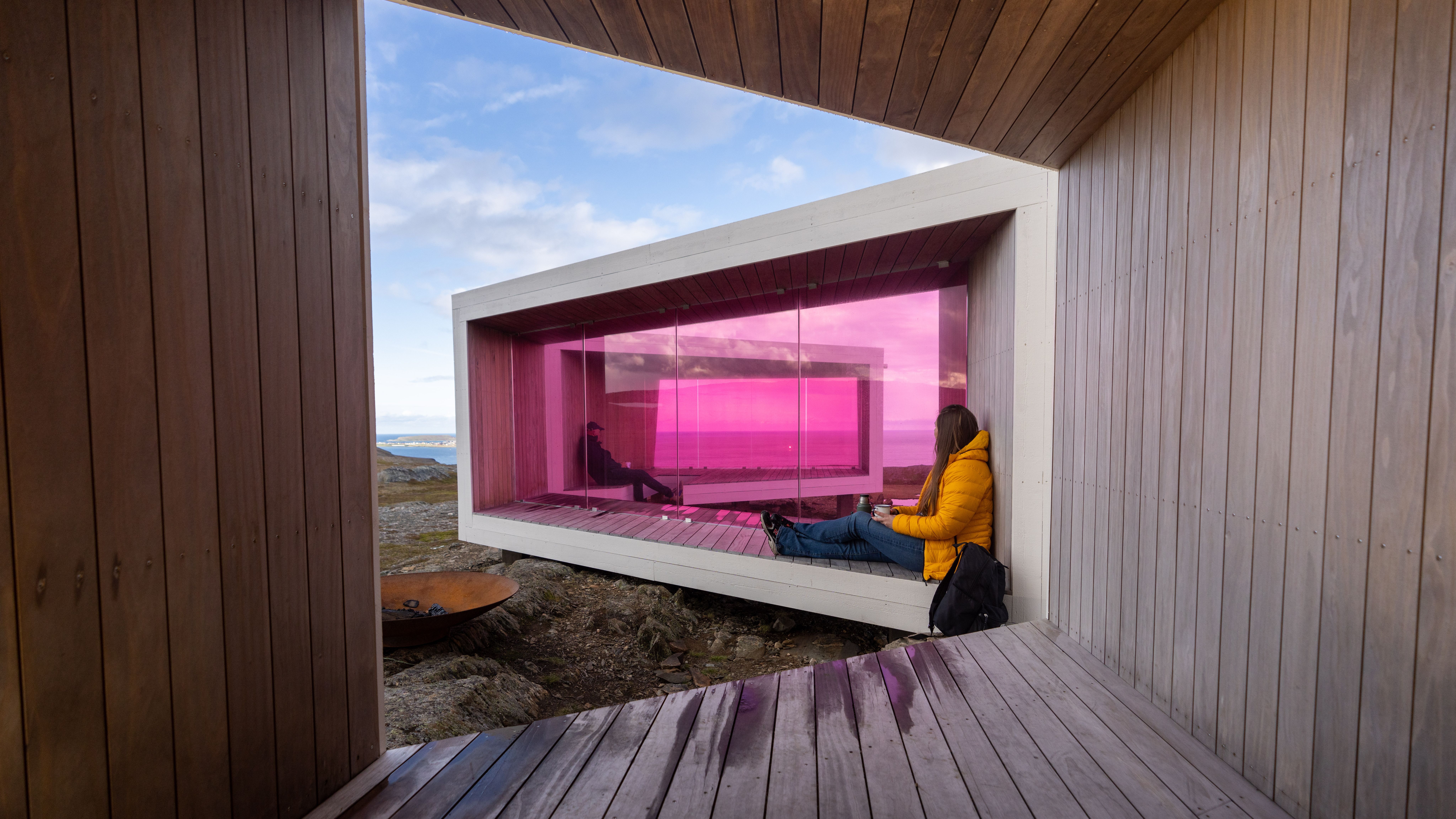 Domen viewpoint by Biotope in Varanger, Northern Norway