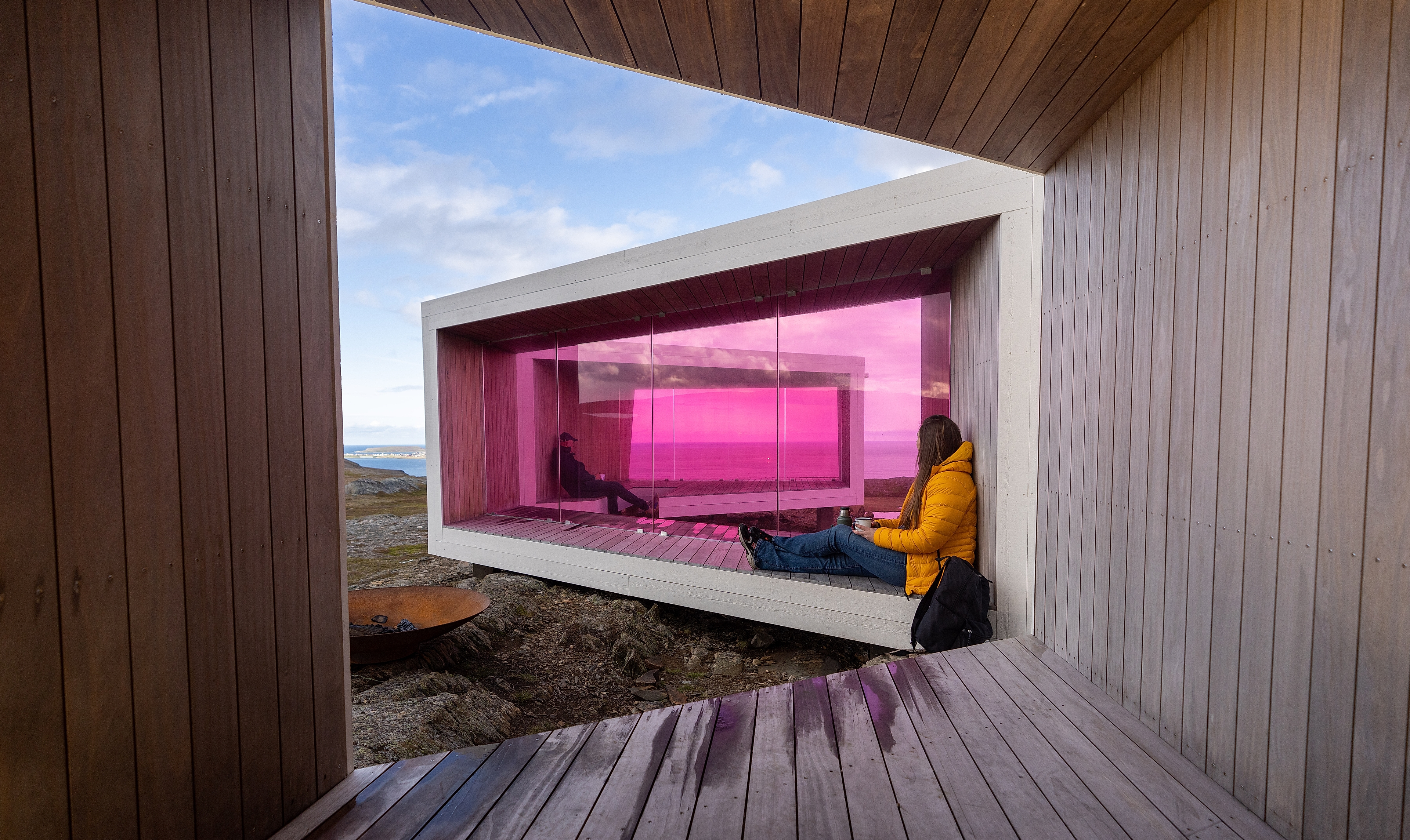 Domen viewpoint by Biotope in Varanger, Northern Norway
