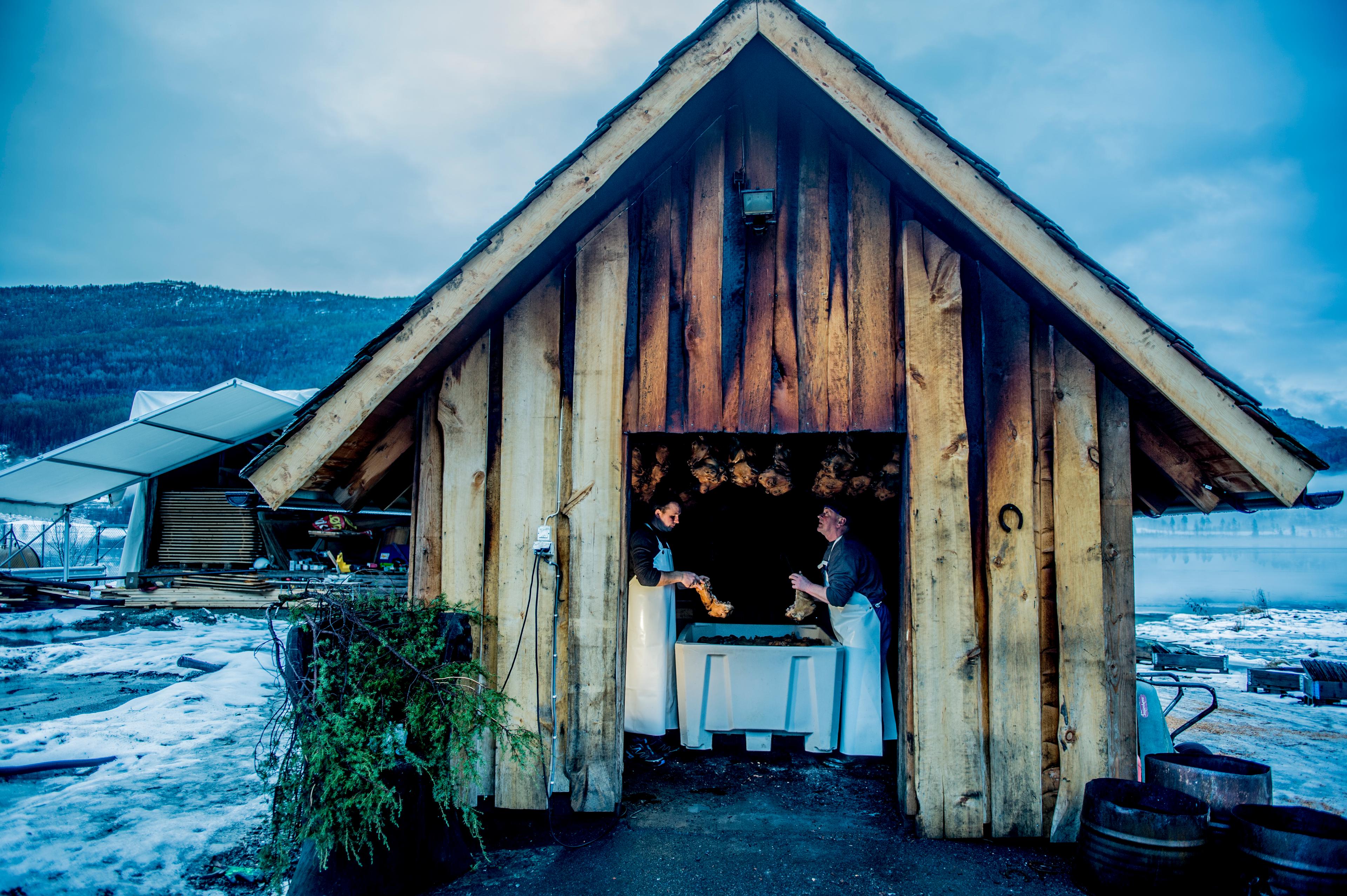 Smalahovetunet in Voss in Fjord Norway