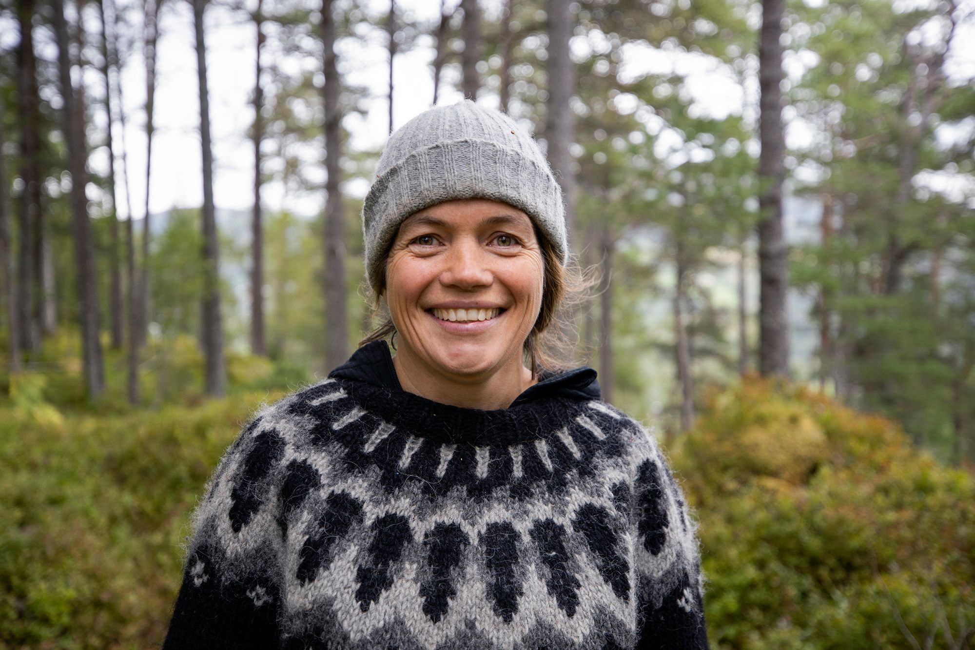 Portrait of Helga Synnevåg Løvoll, associate professor in friluftsliv, Norway