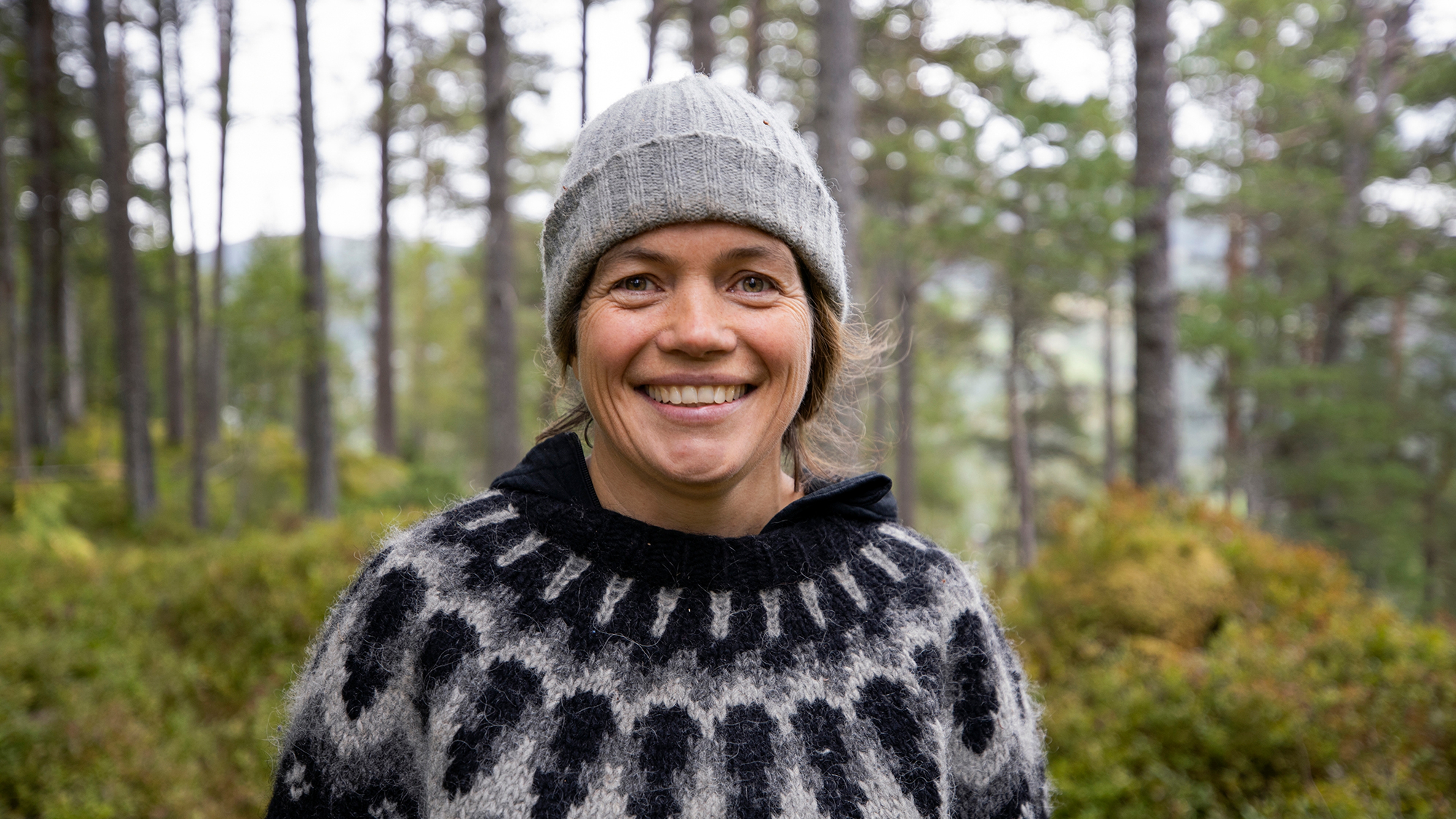 Portrait of Helga Synnevåg Løvoll, associate professor in friluftsliv, Norway