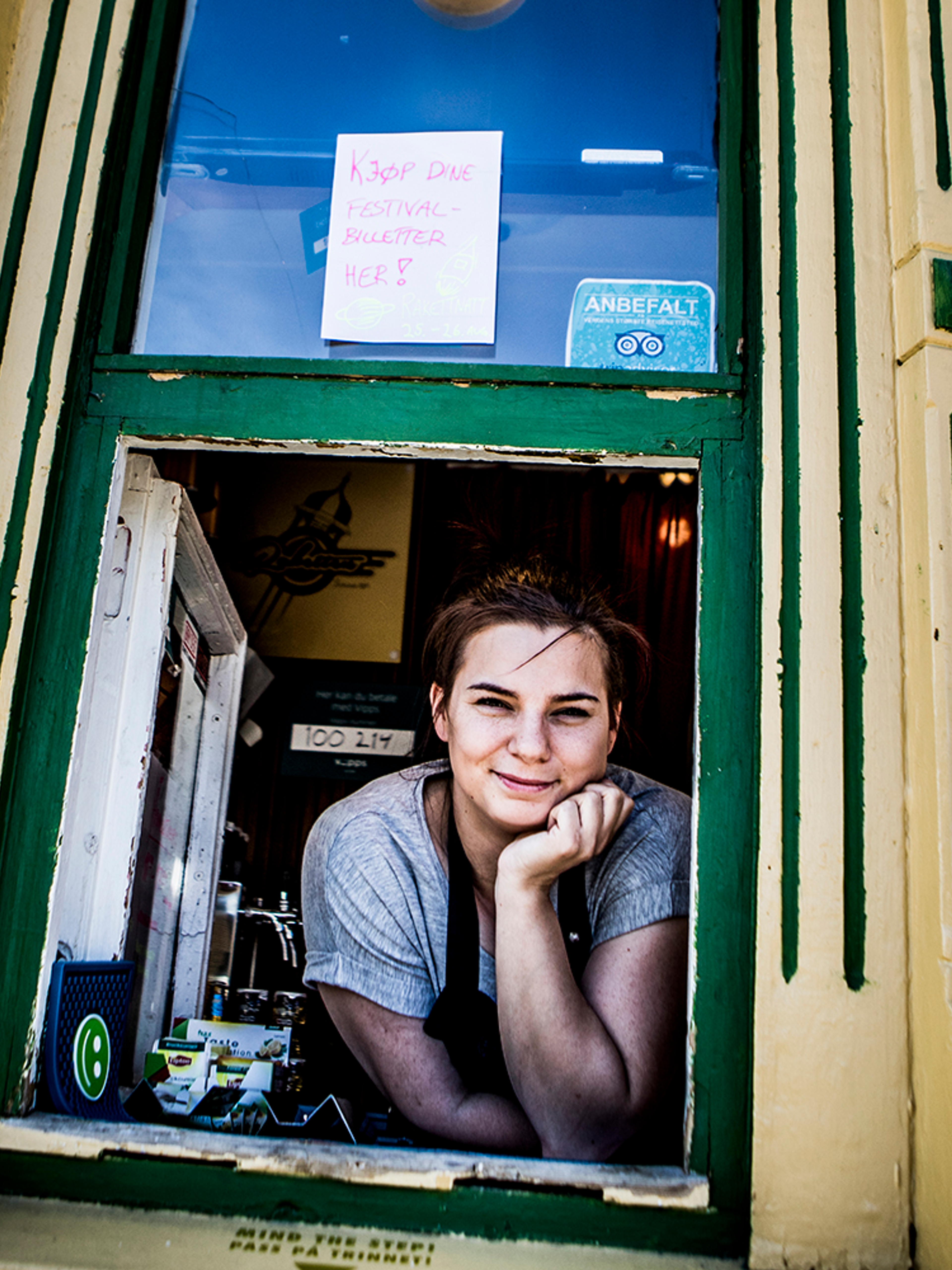 The legendary kiosk Raketten Bar & Pølse in Tromsø in Northern Norway