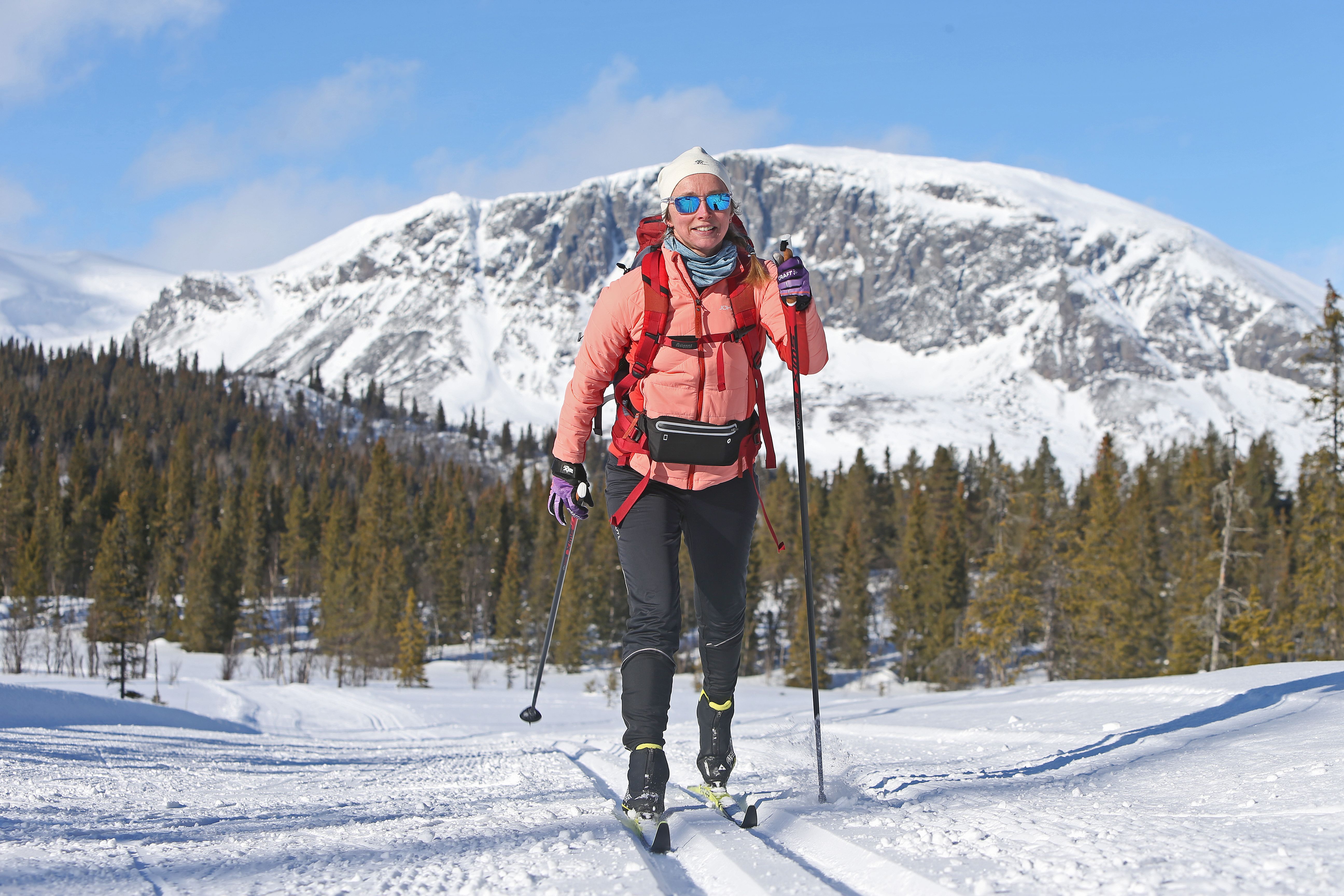 Cross-country skiing in Hemsedal, Eastern Norway