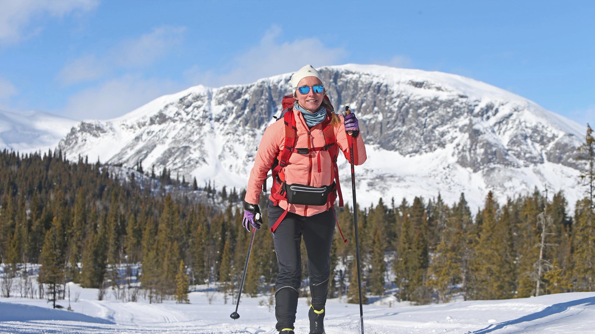 Cross-country skiing in Hemsedal, Eastern Norway