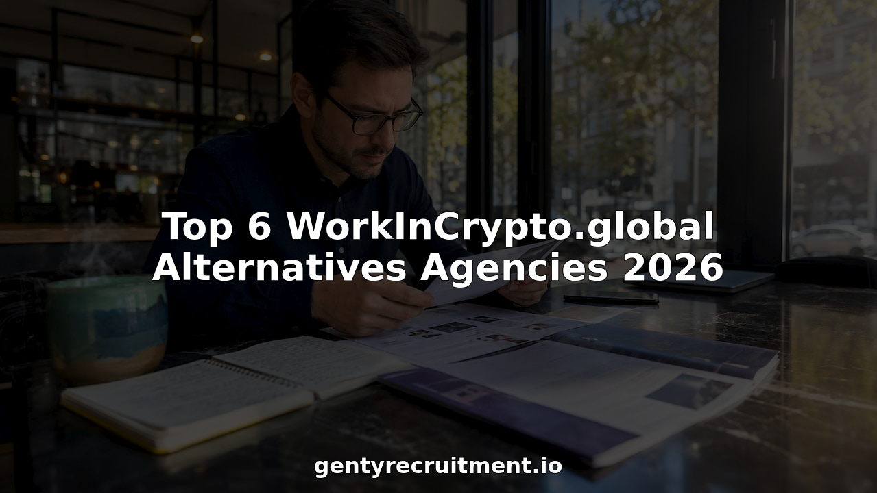 Top 6 WorkInCrypto.global Alternatives Agencies 2026