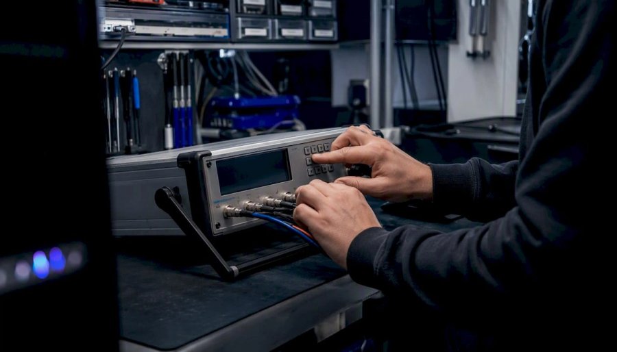 Hands testing integration in tech setting