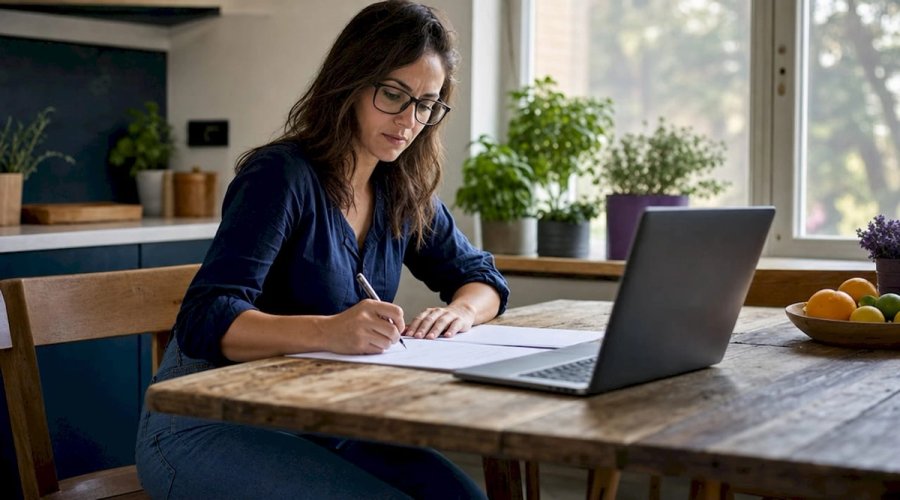 Engineer conducting structured tech interview