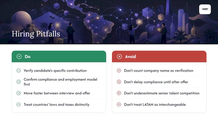 Common Pitfalls When Hiring Web3 Talent in LATAM — overview diagram